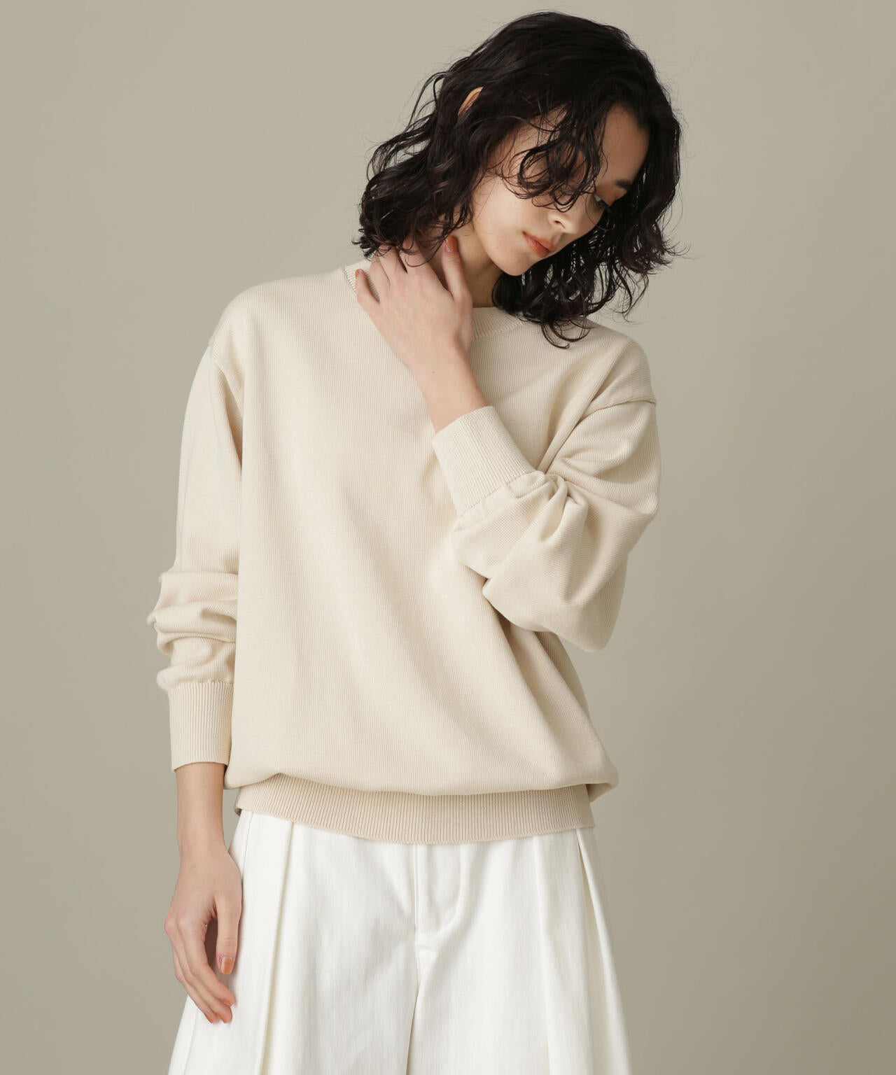 YONETOMI/RIGID SEA ISLAND COTTON P/O