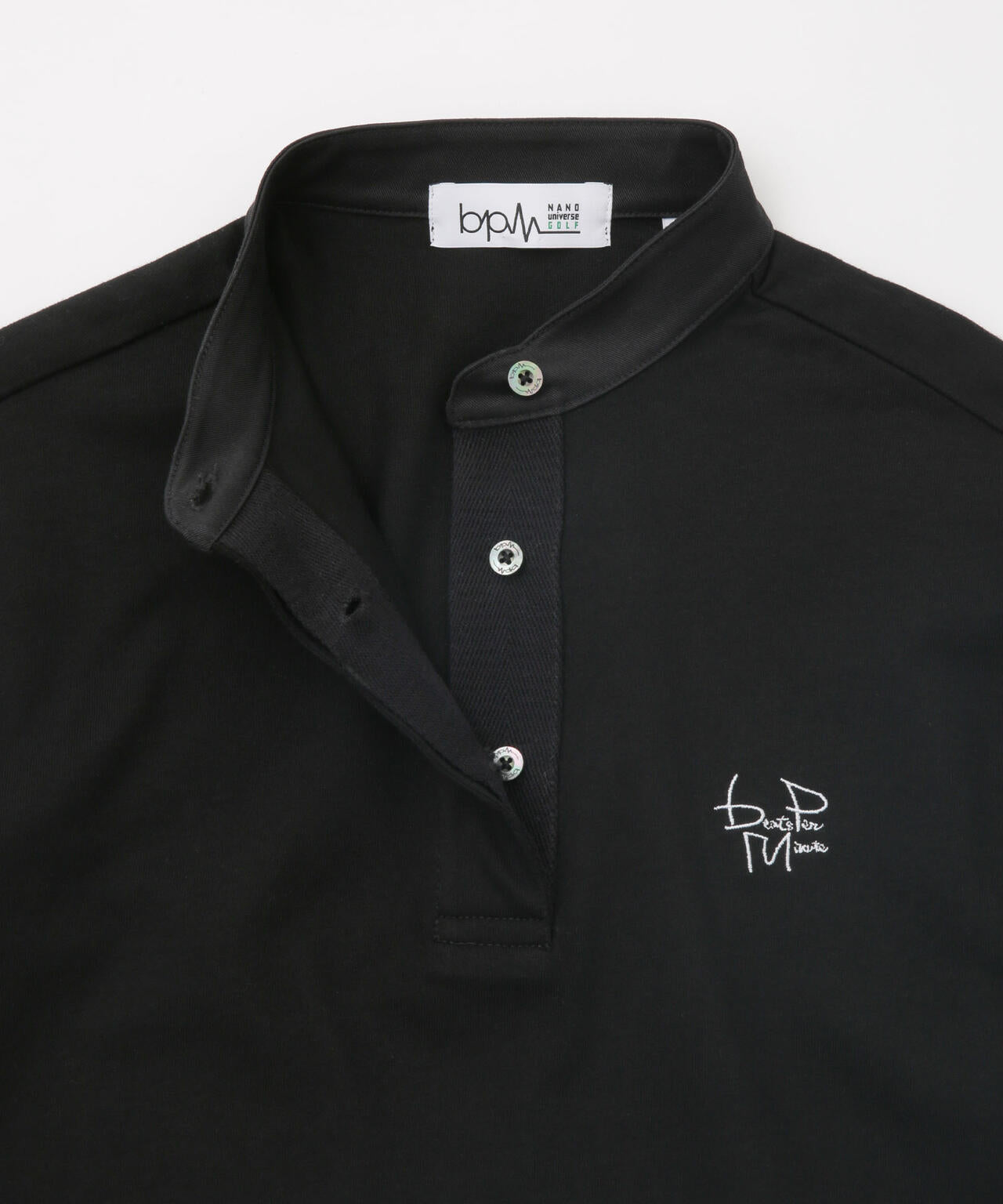 beats per minute/度詰め天竺スタンドポロ