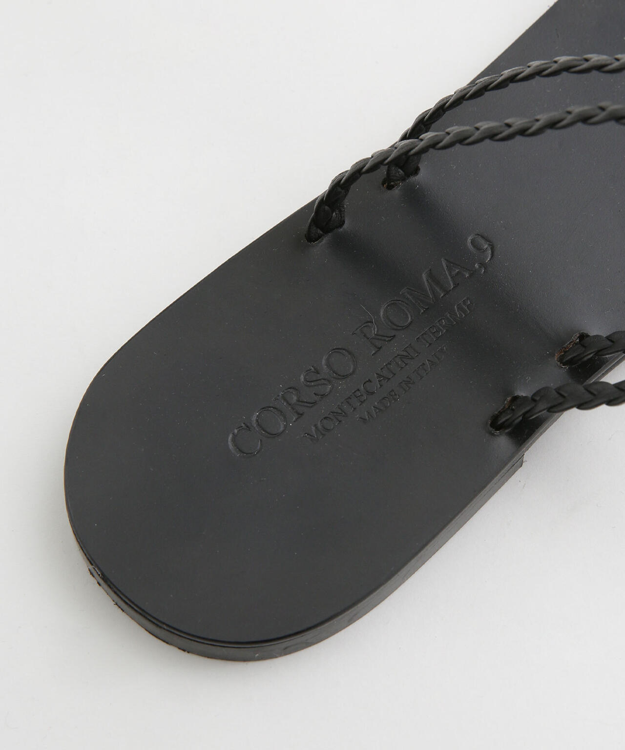 CORSO ROMA 9/メッシュフラットサンダル