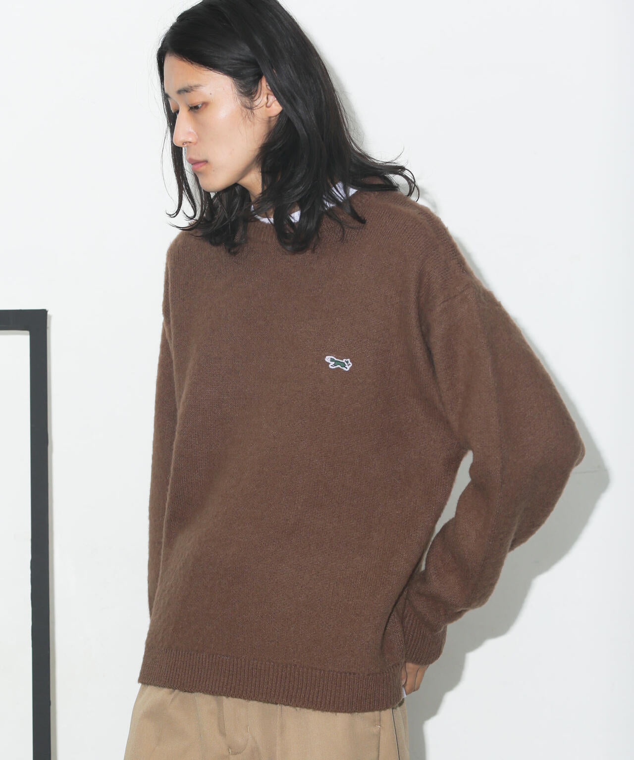 「Penney's別注」モヘヤタッチクルーネック