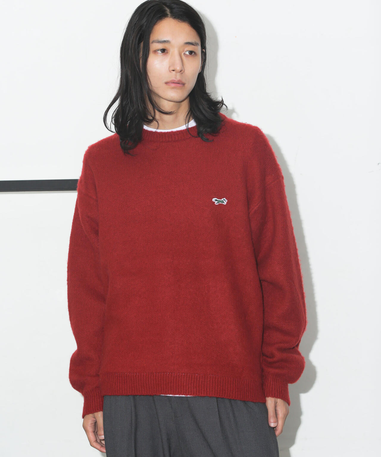 「Penney's別注」モヘヤタッチクルーネック