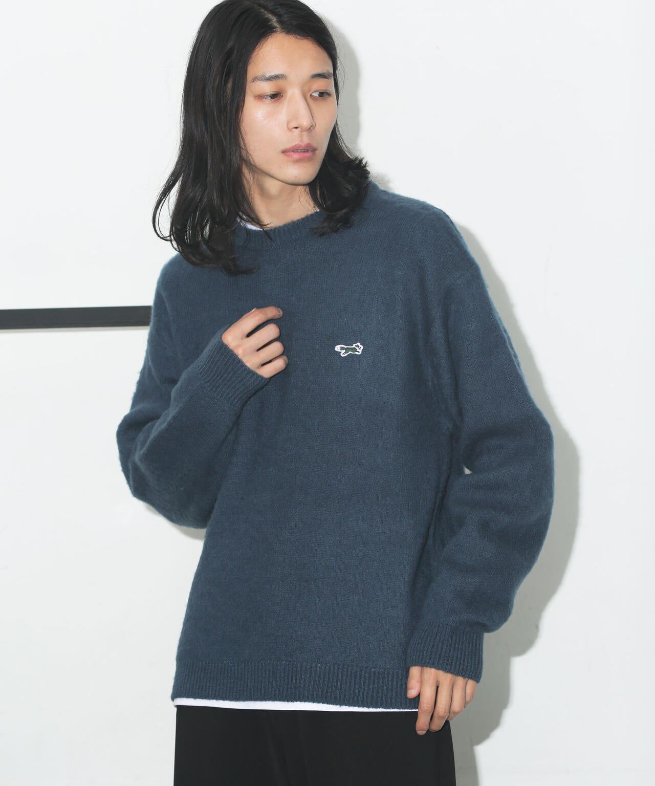 「Penney's別注」モヘヤタッチクルーネック