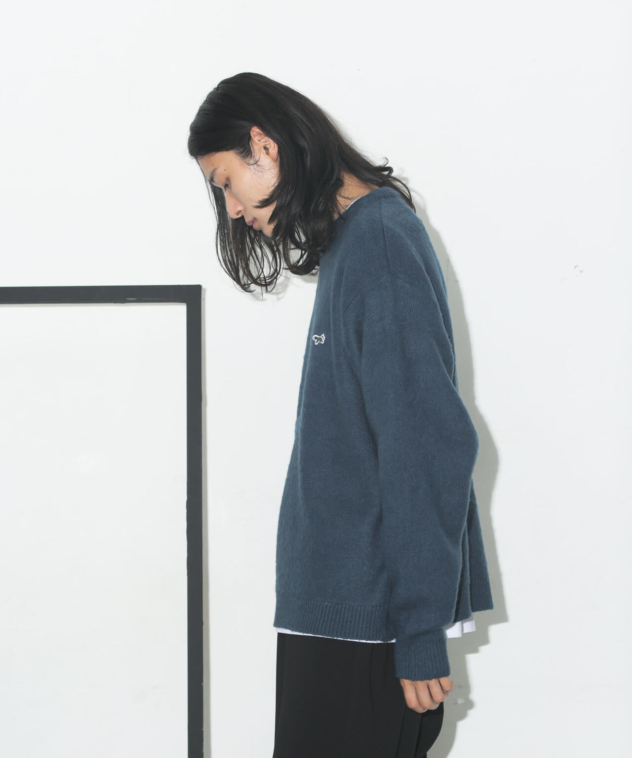「Penney's別注」モヘヤタッチクルーネック