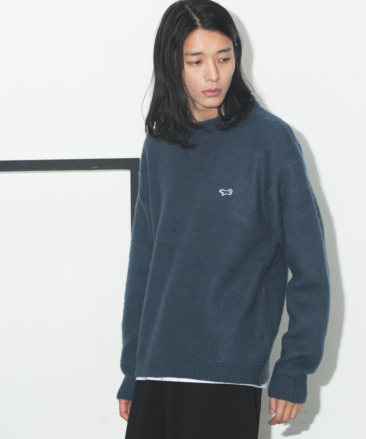 「Penney's別注」モヘヤタッチクルーネック
