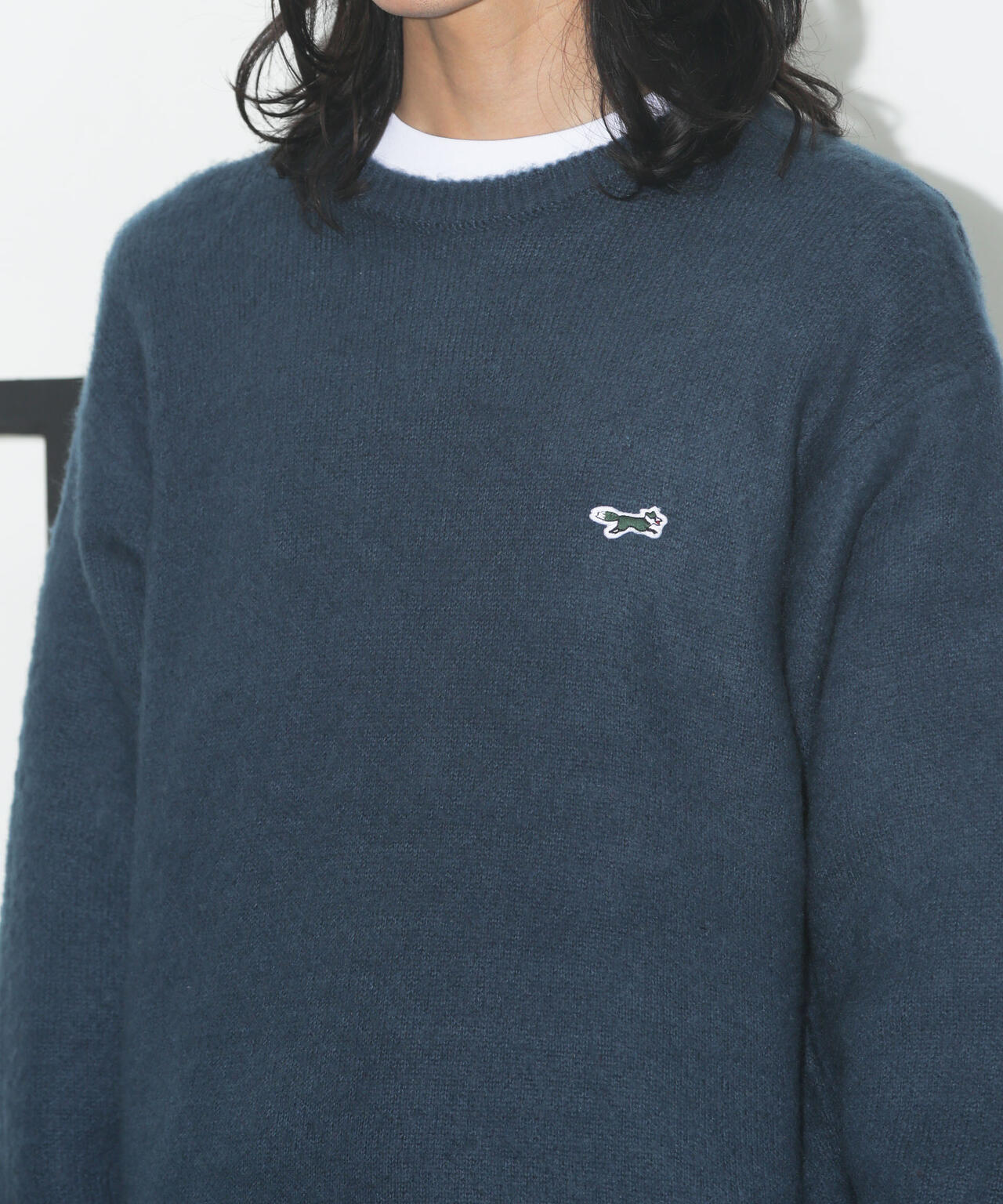 「Penney's別注」モヘヤタッチクルーネック