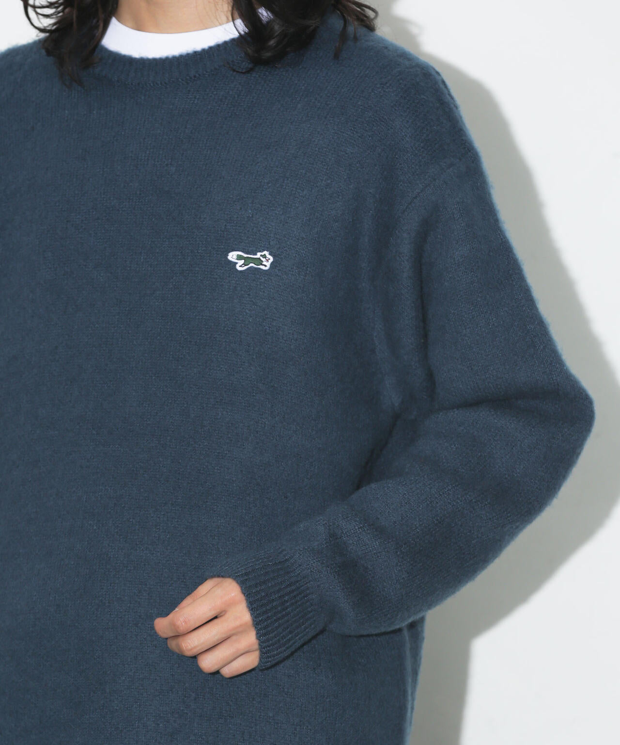 「Penney's別注」モヘヤタッチクルーネック