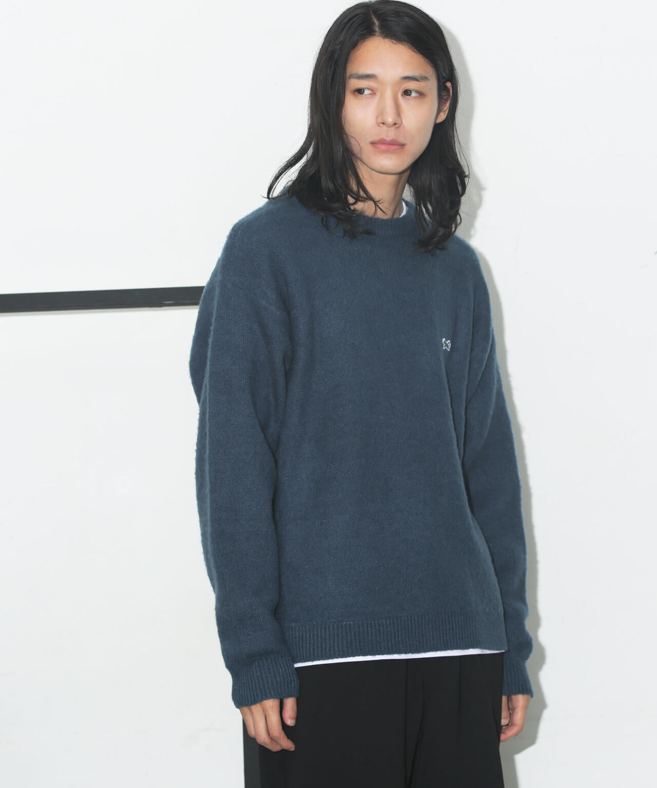 「Penney's別注」モヘヤタッチクルーネック