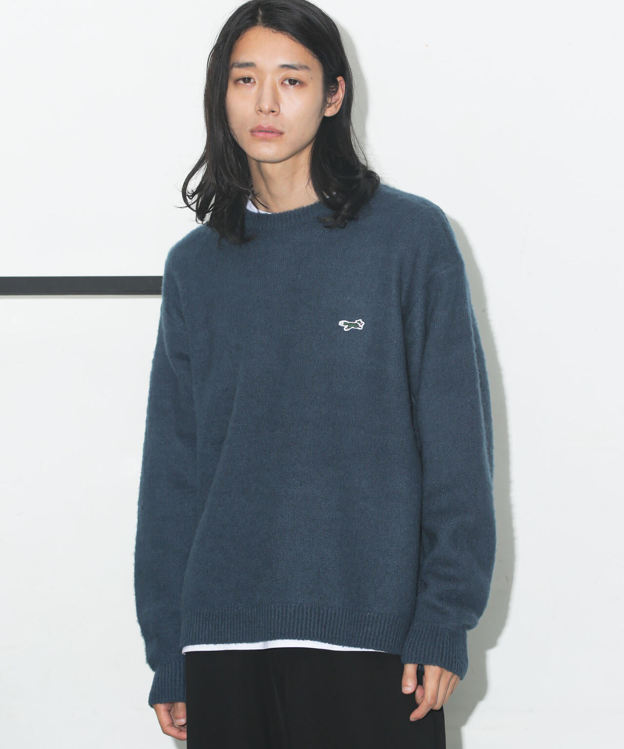 「Penney's別注」モヘヤタッチクルーネック