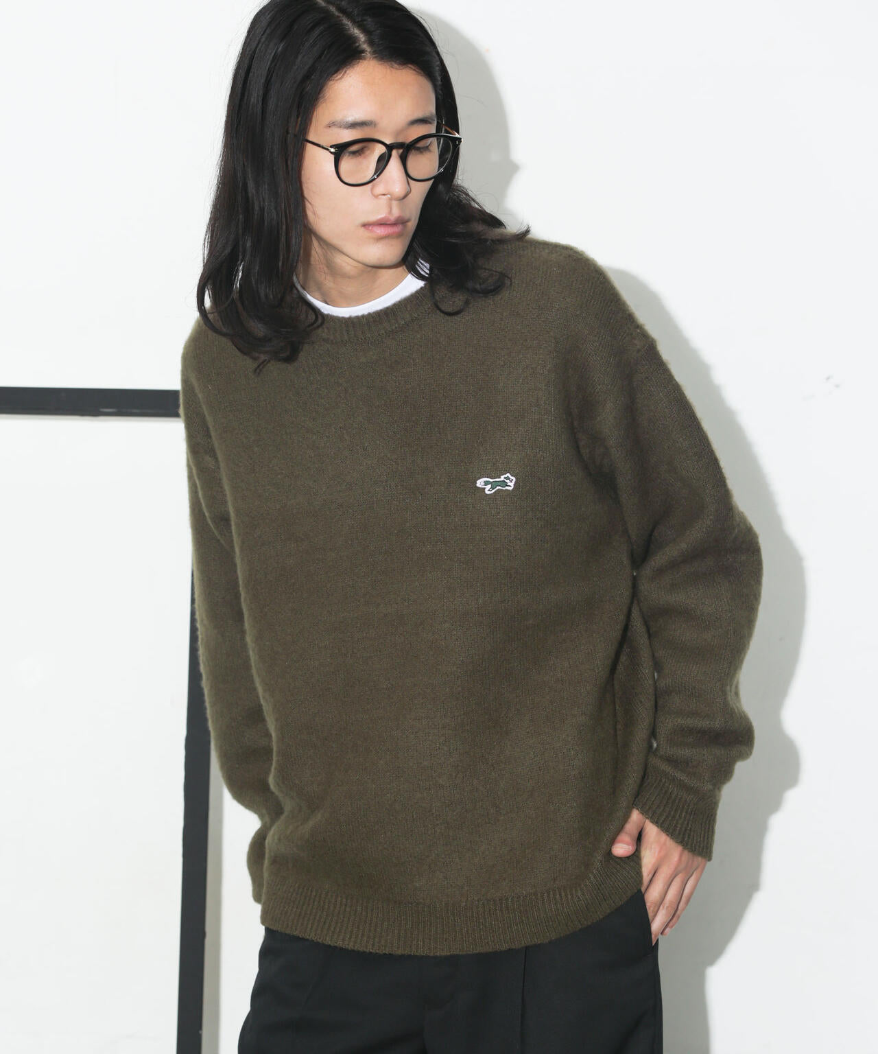「Penney's別注」モヘヤタッチクルーネック