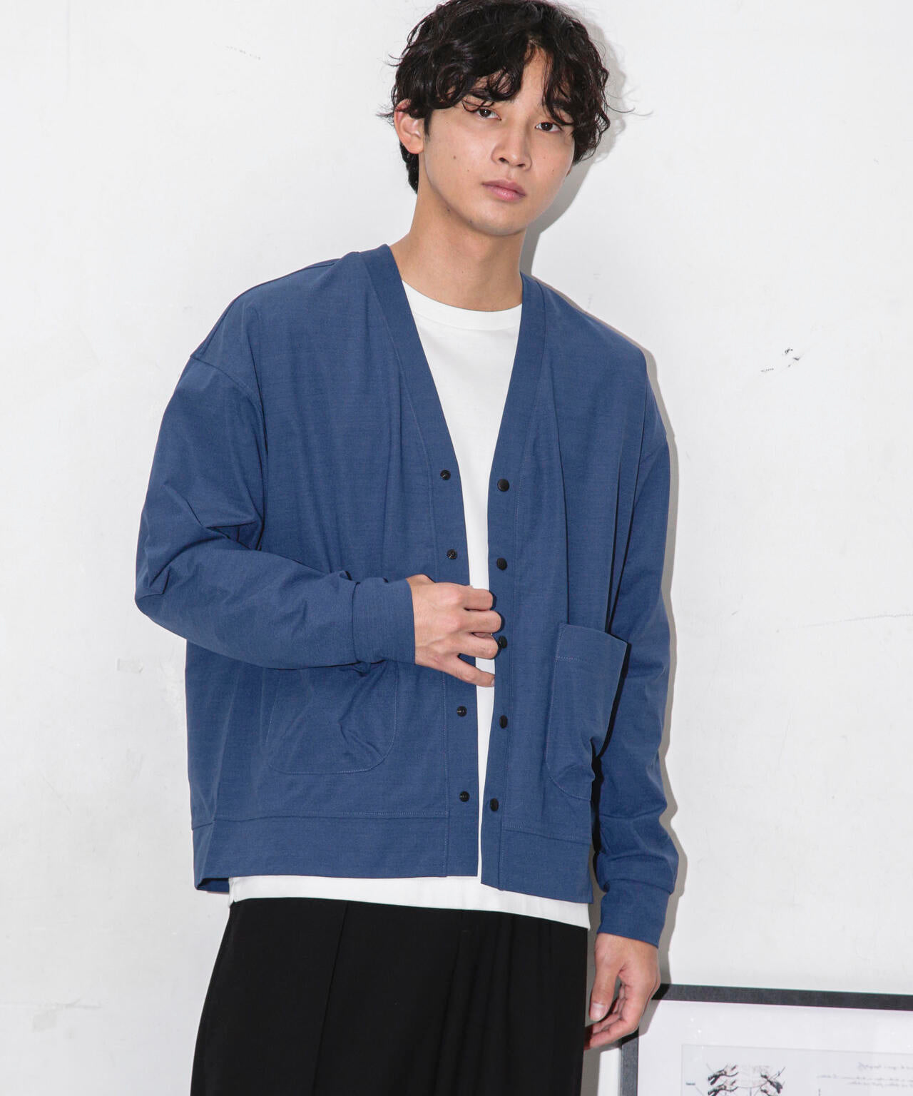 ストレッチワイドカーディガン