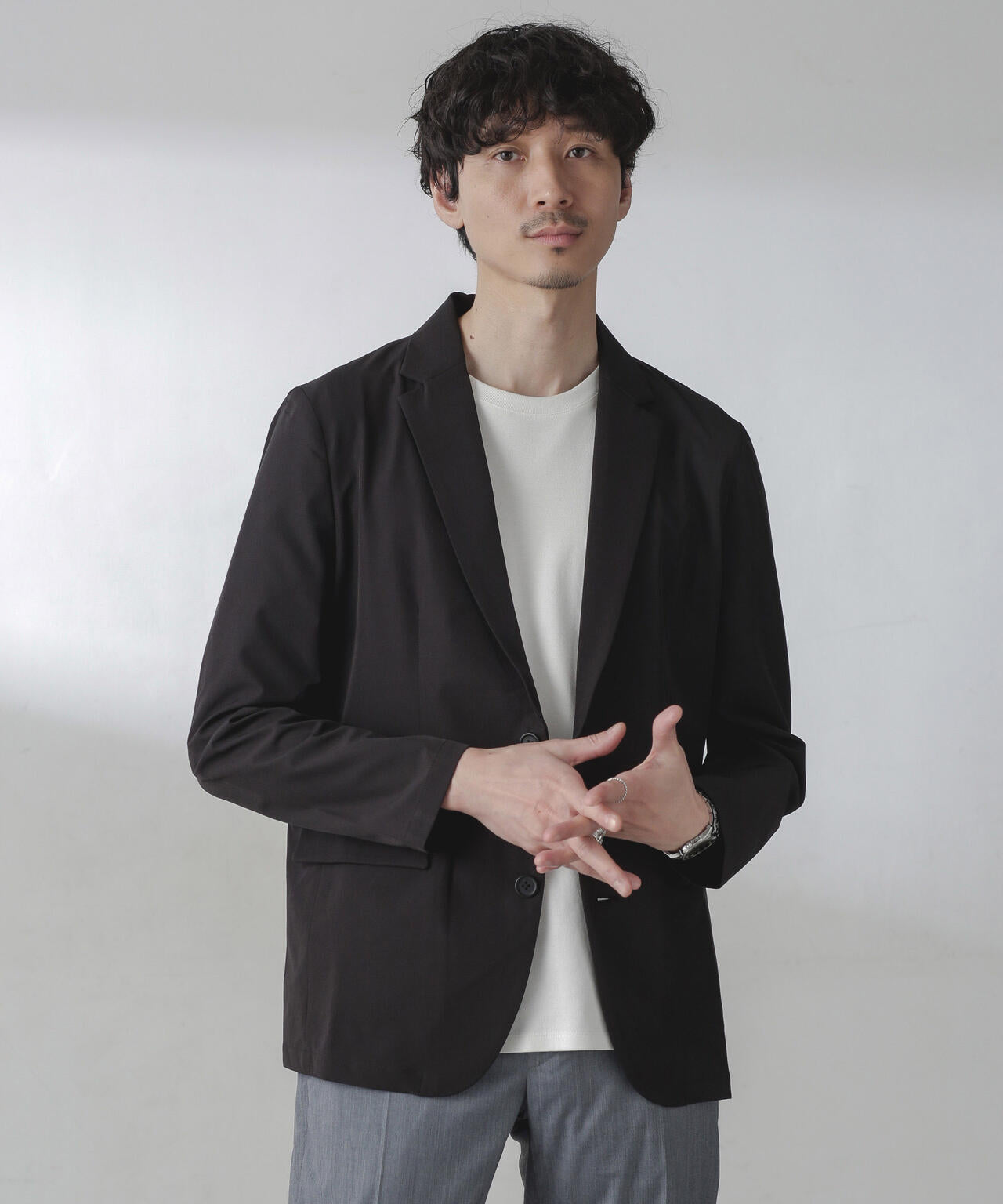 ライトウェイトストレッチジャケット(セットアップ可)
