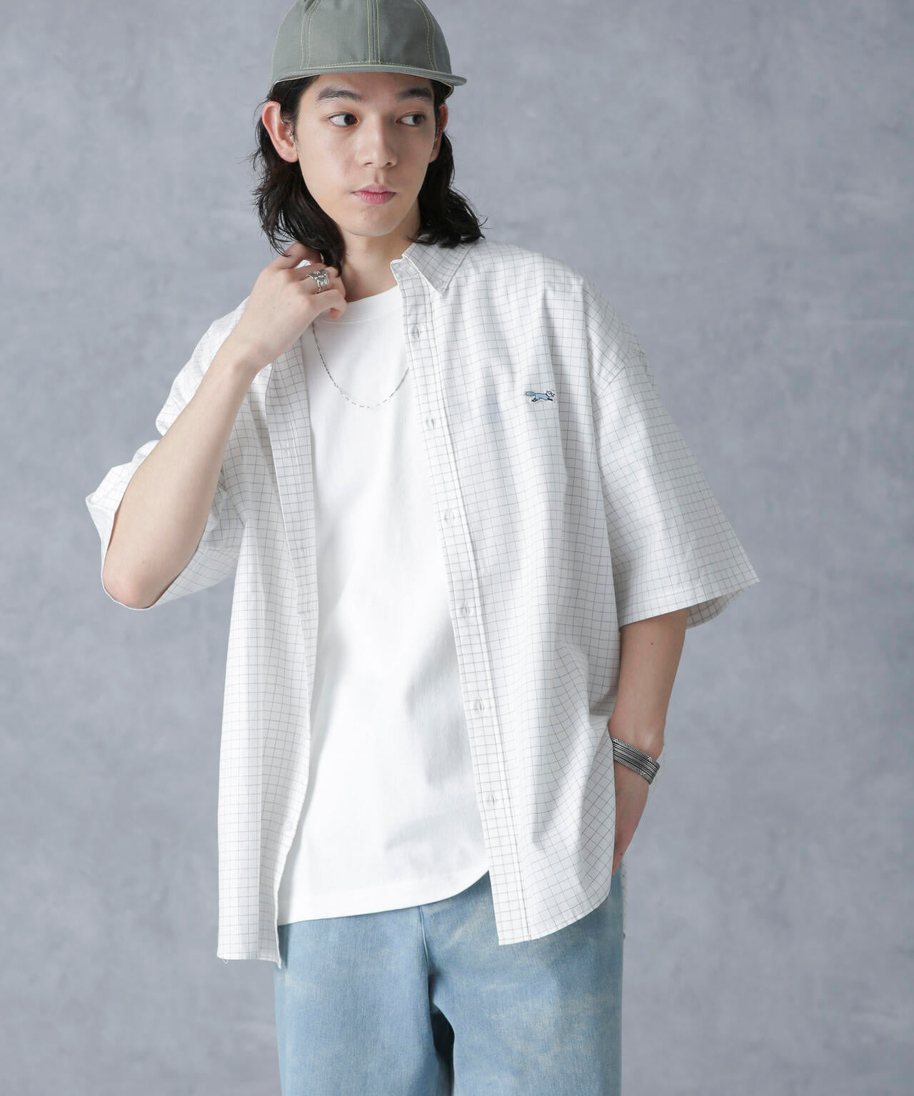 「PENNEYS別注」ワイドパターンシャツ 半袖