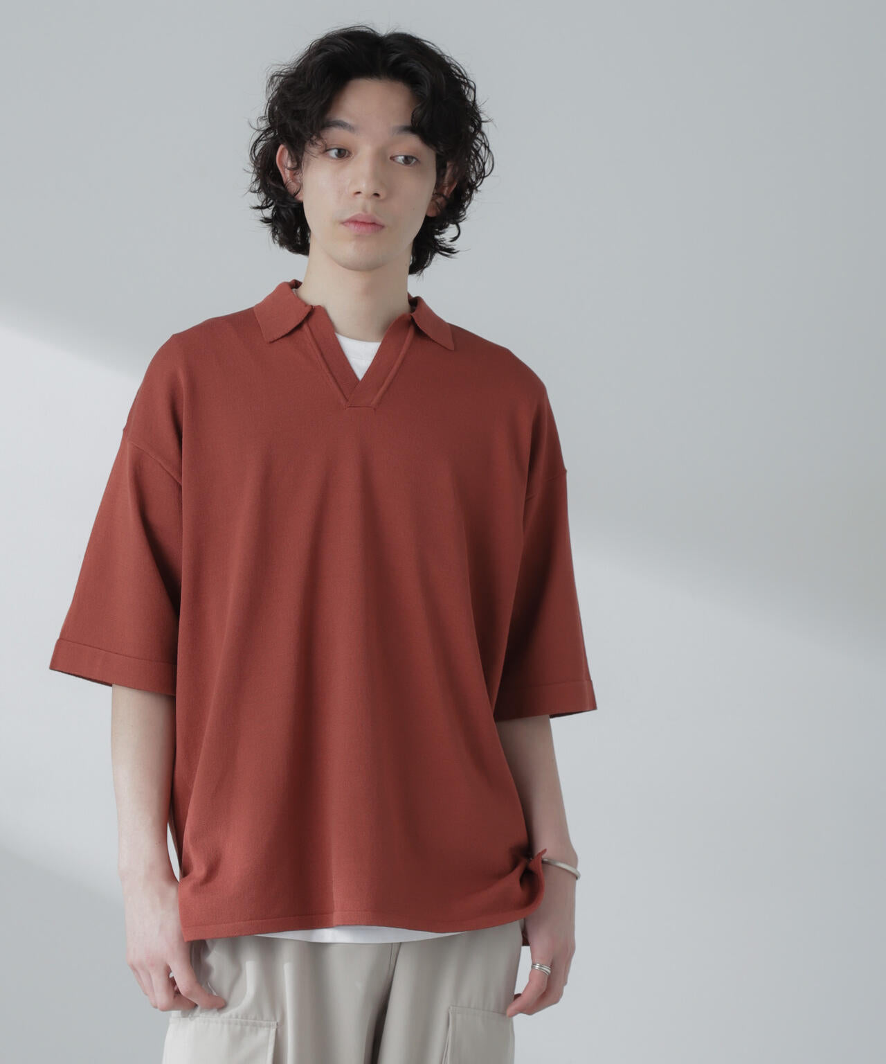 リラックススキッパーポロシャツ 半袖