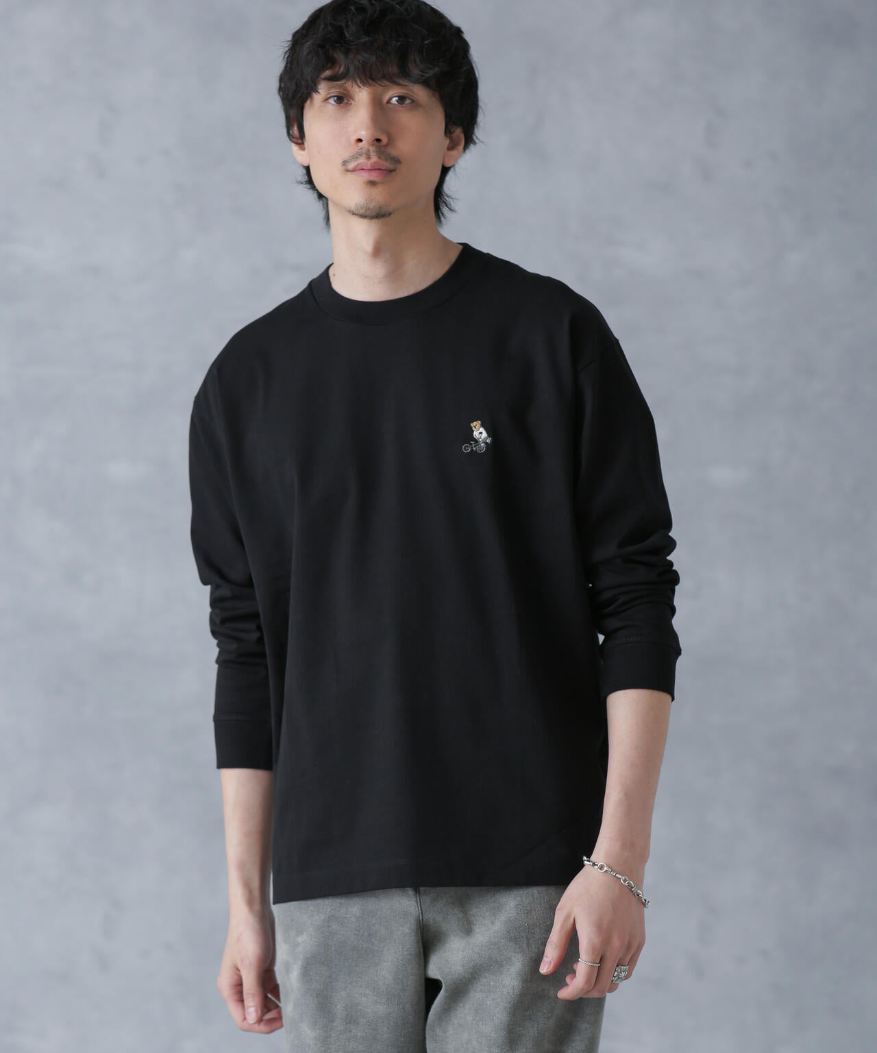 ナノベアTシャツ 長袖