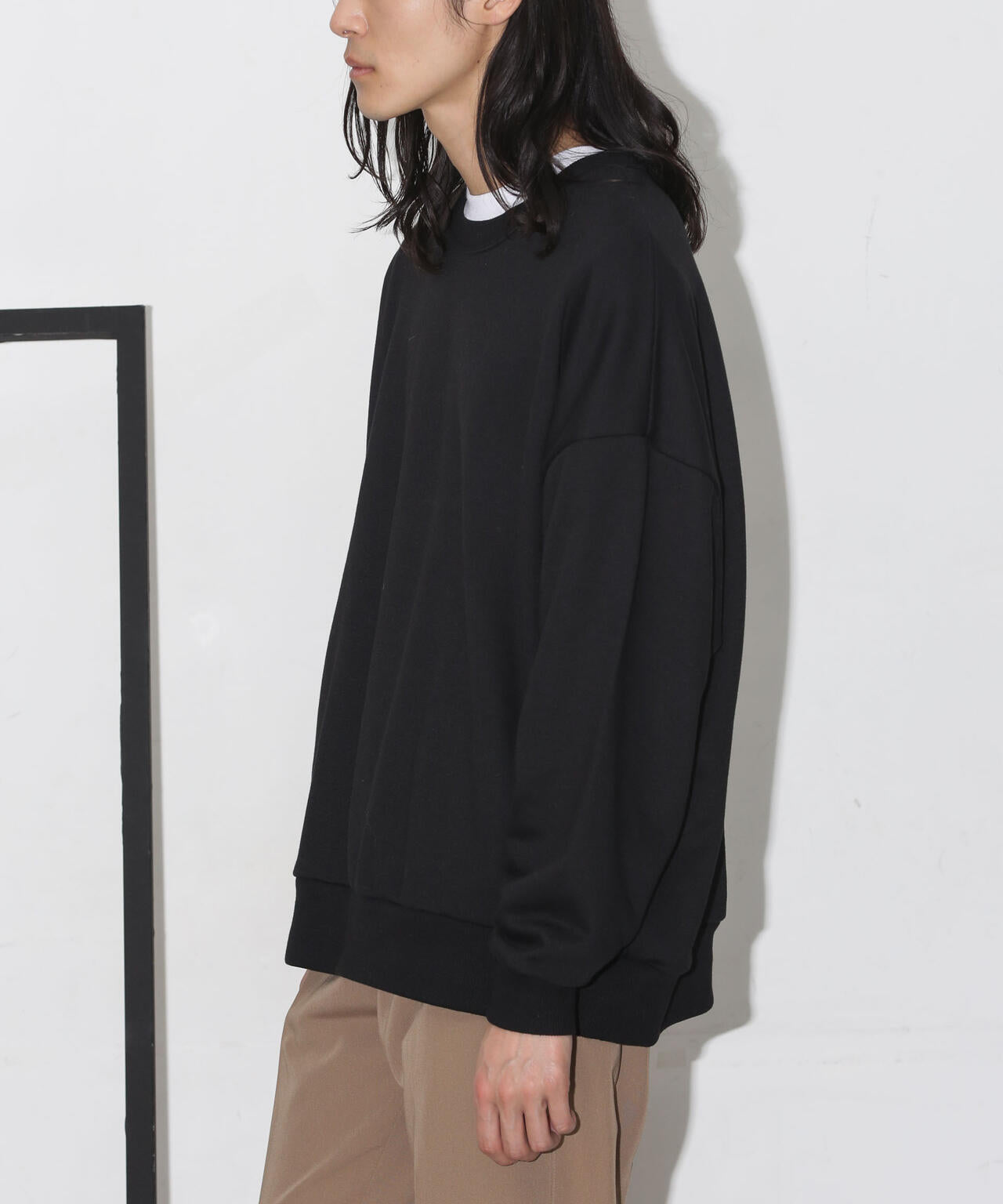 ビックシルエットクルーネックスウェット