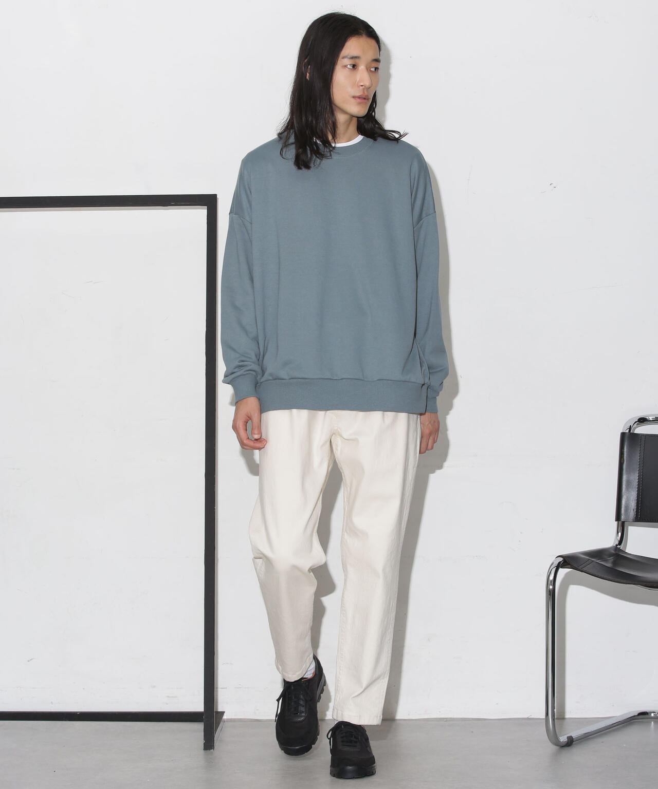 ビックシルエットクルーネックスウェット