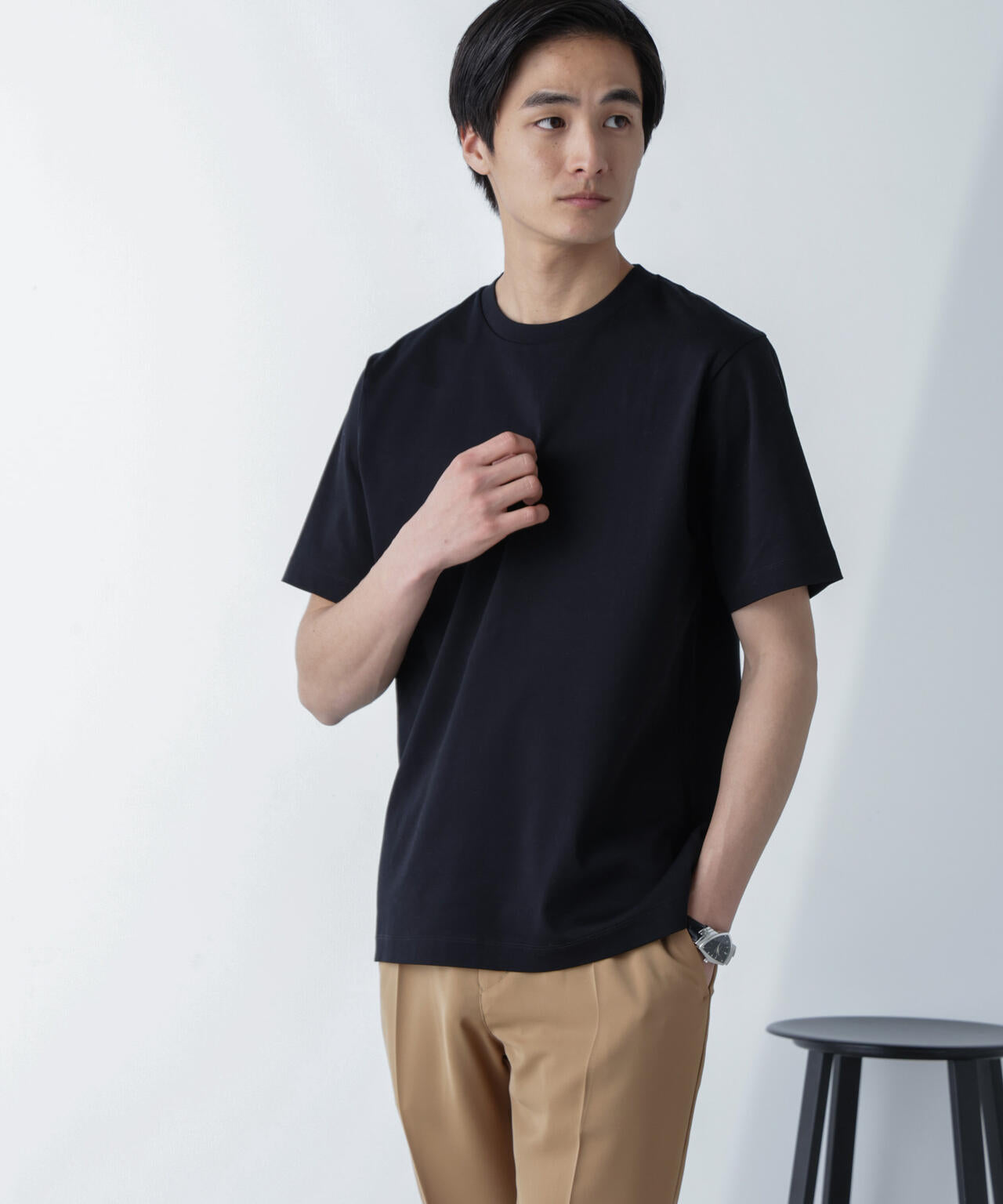 アンチスメル クルーネックTシャツ 半袖