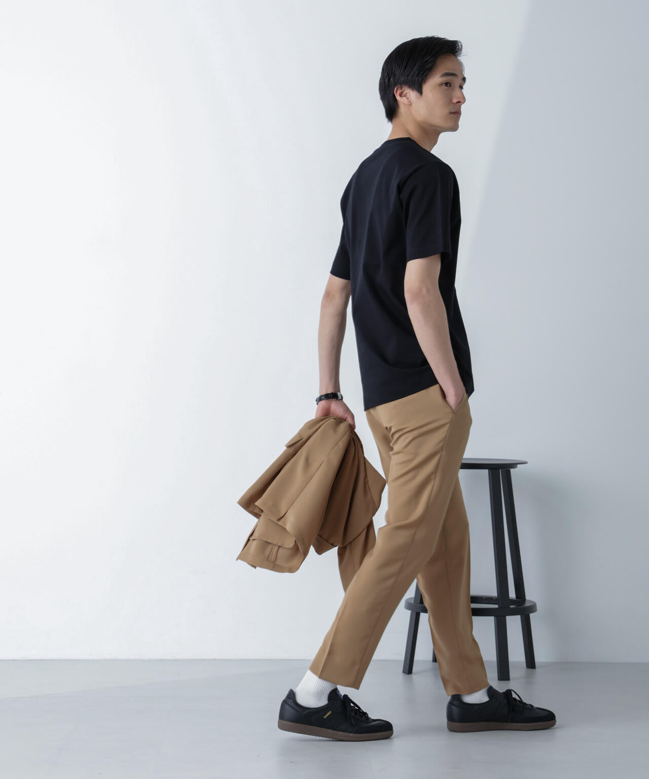 アンチスメル クルーネックTシャツ 半袖