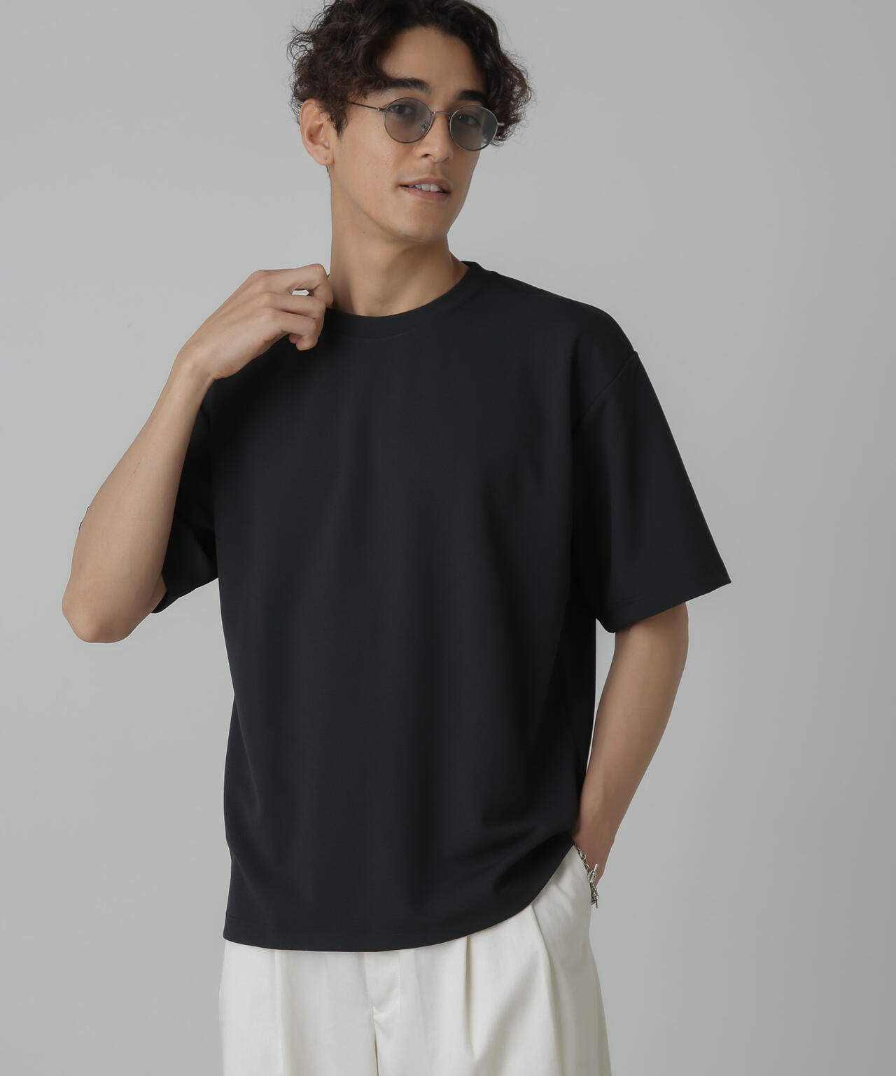 梨地ダンボールリラックスTシャツ(セットアップ可)
