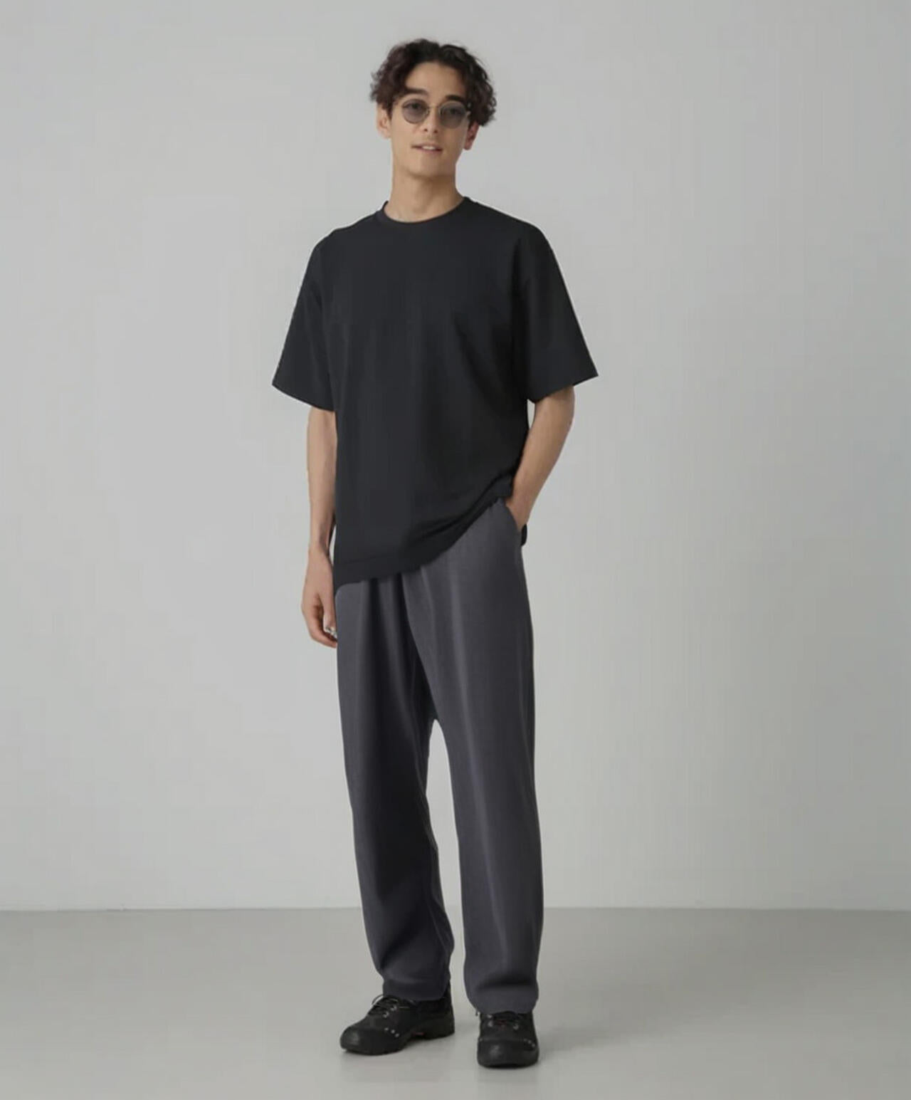 梨地ダンボールリラックスTシャツ(セットアップ可)