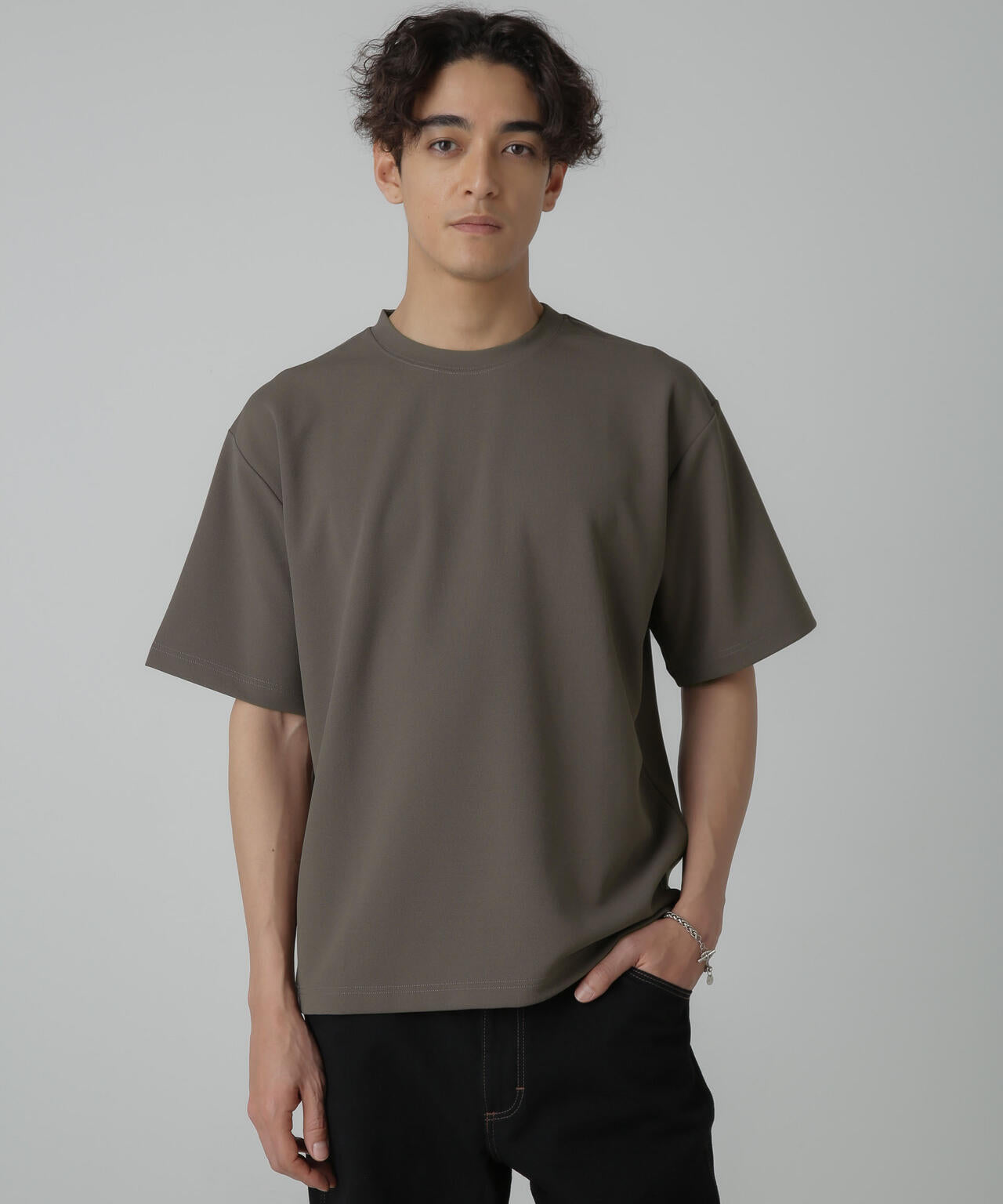 梨地ダンボールリラックスTシャツ(セットアップ可)