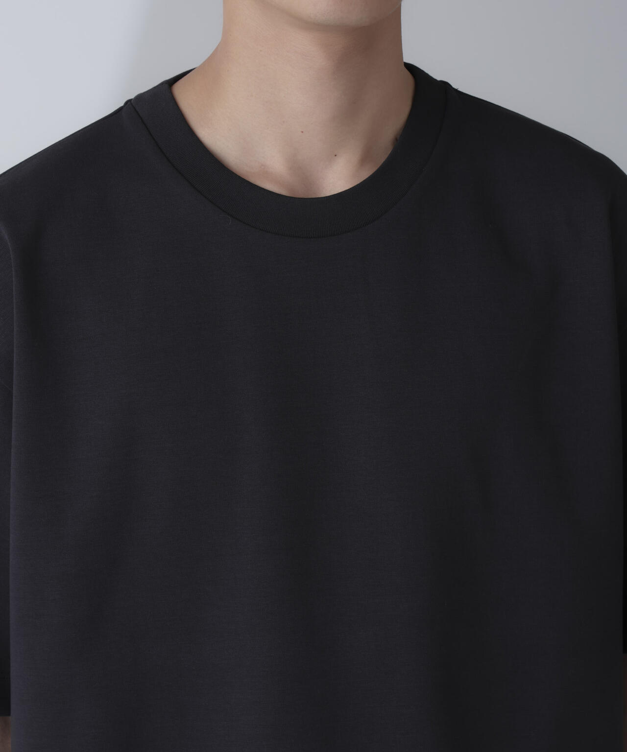 ダブルスムースクルーネックBIGTシャツ 半袖