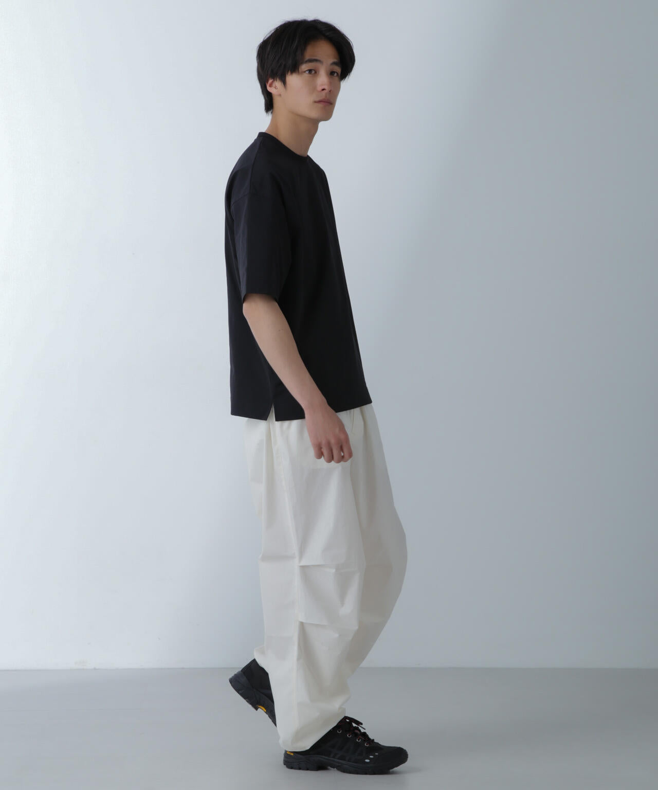 ドライジャージー ワイドTシャツ 半袖(セットアップ可)