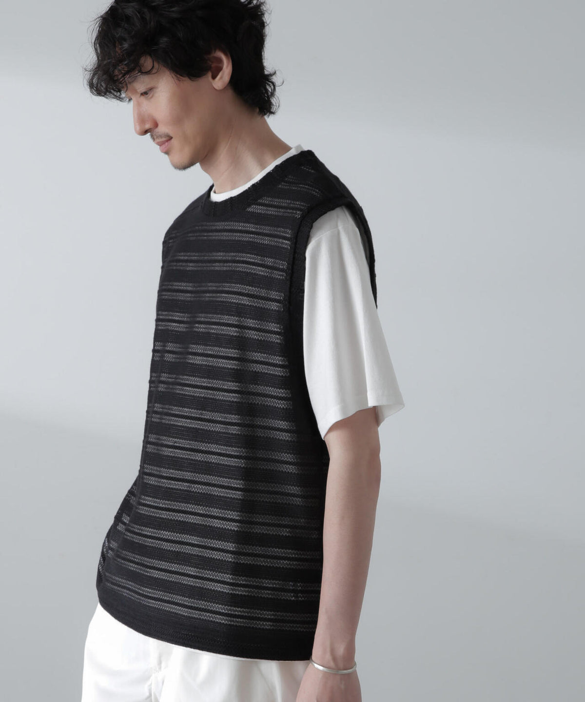 かぎ針アンサンブルTシャツ