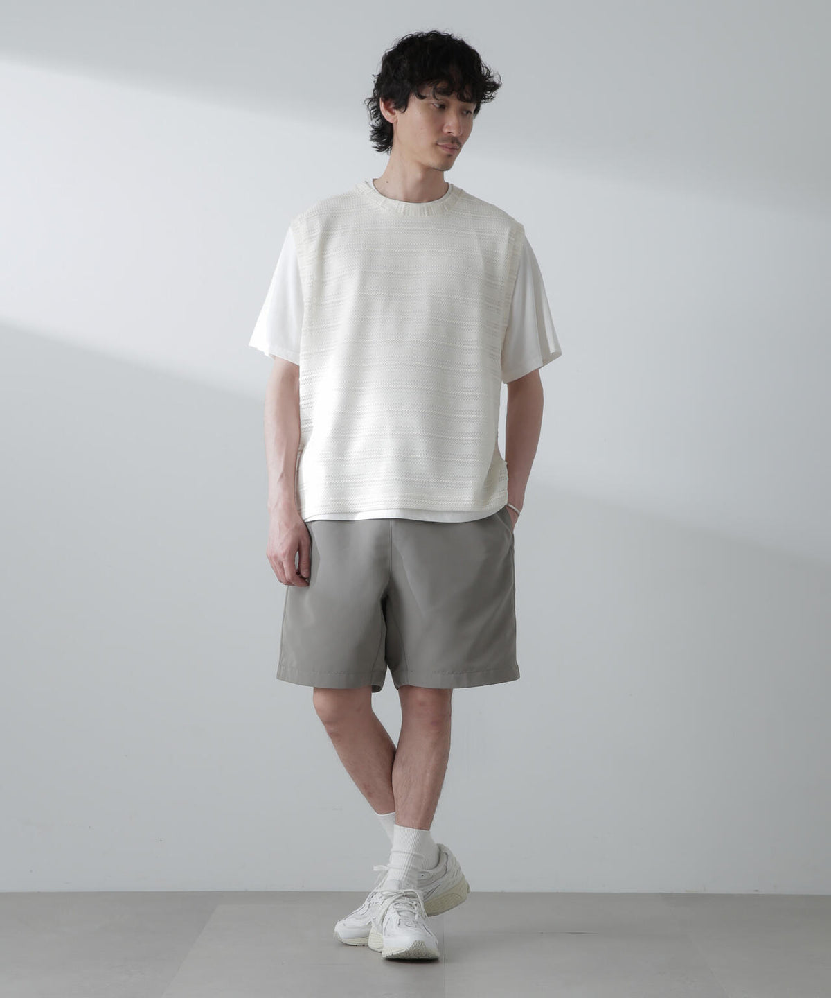 かぎ針アンサンブルTシャツ