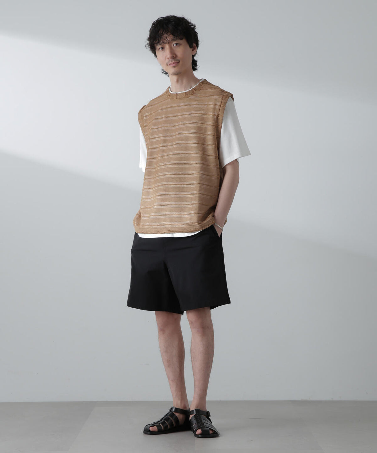 かぎ針アンサンブルTシャツ