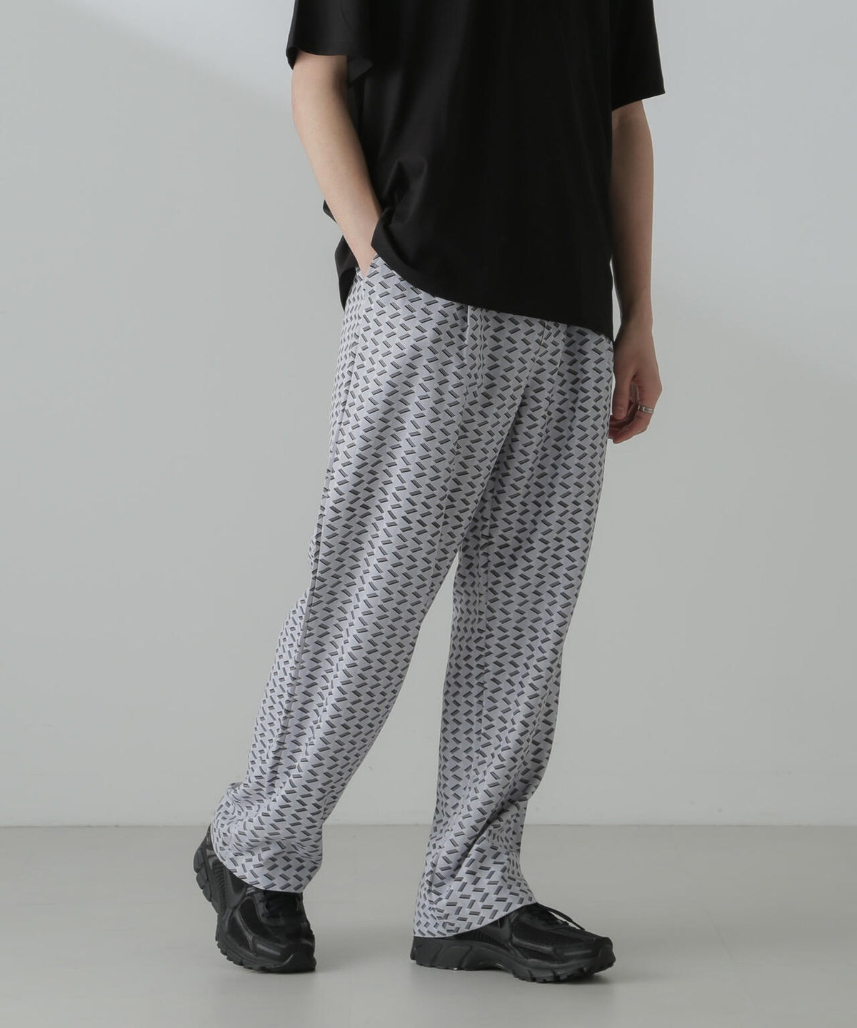 パターンイージーワイドパンツ(セットアップ可)