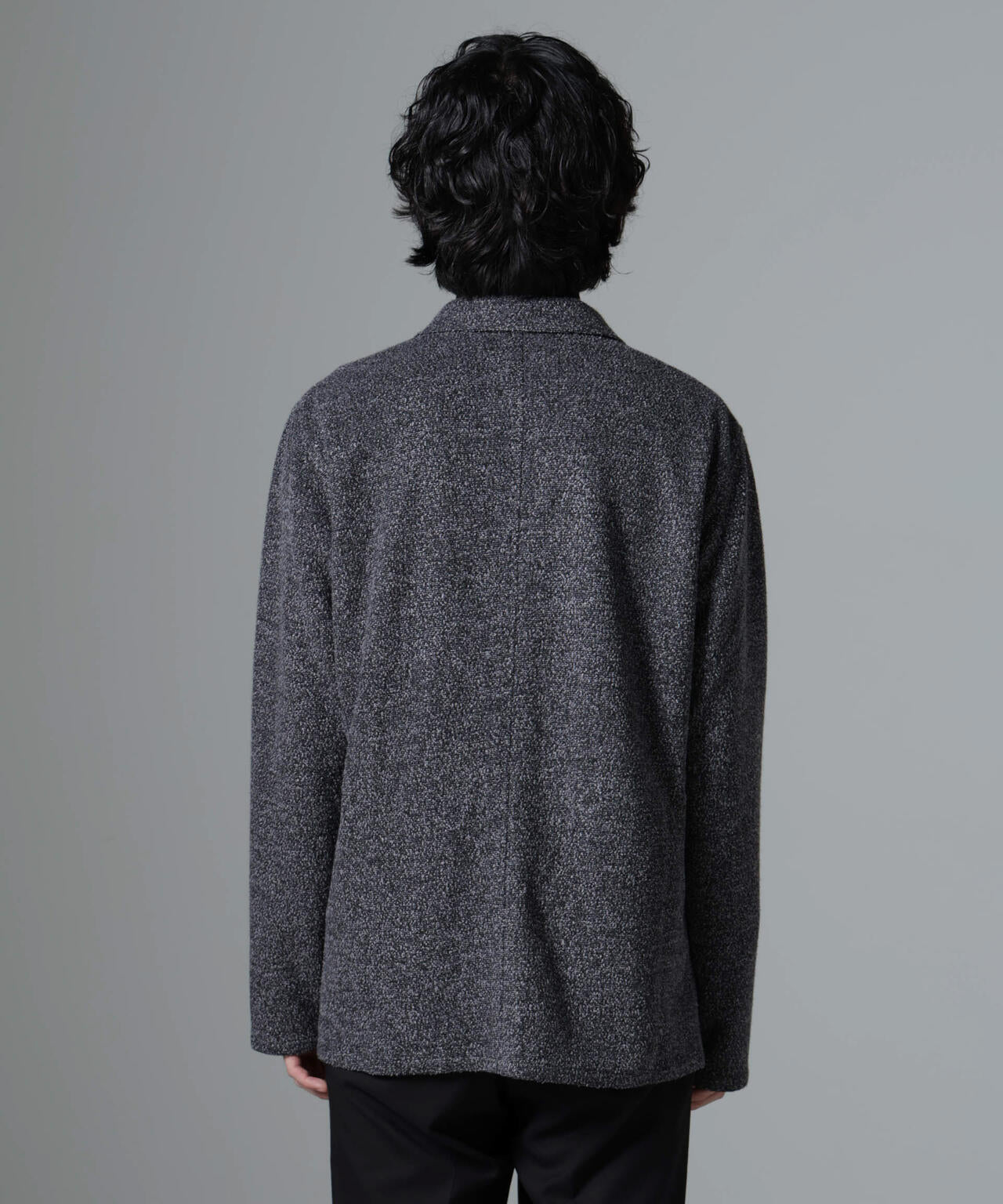 ストレッチメランジジャケット(セットアップ可)