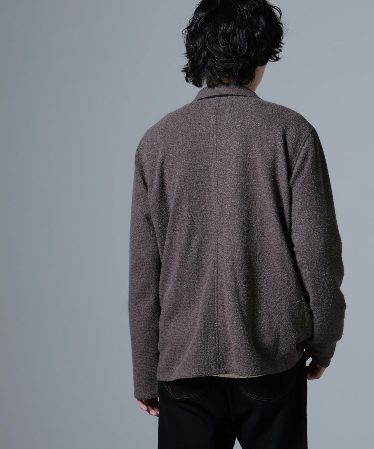 ストレッチメランジジャケット(セットアップ可)