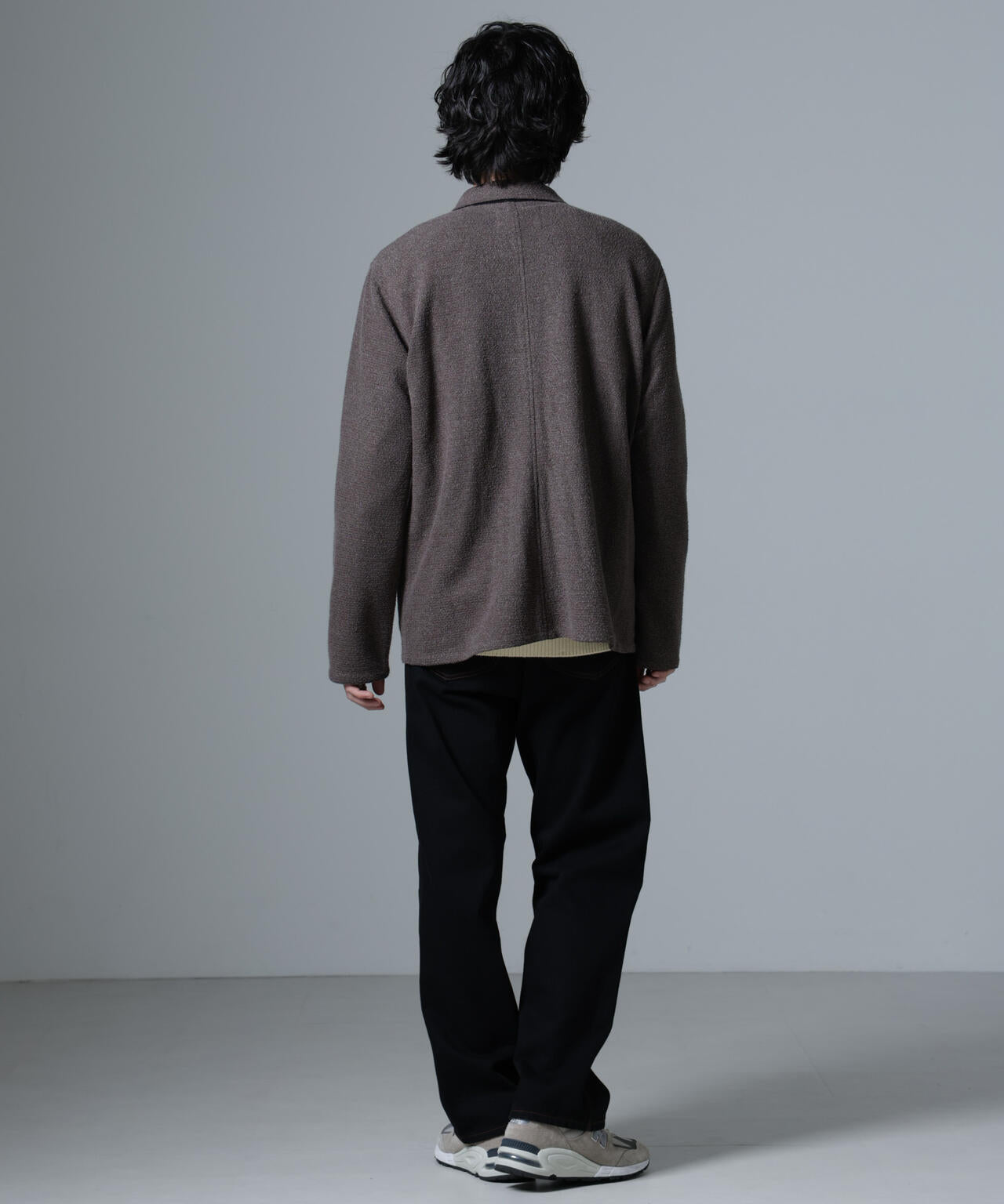 ストレッチメランジジャケット(セットアップ可)