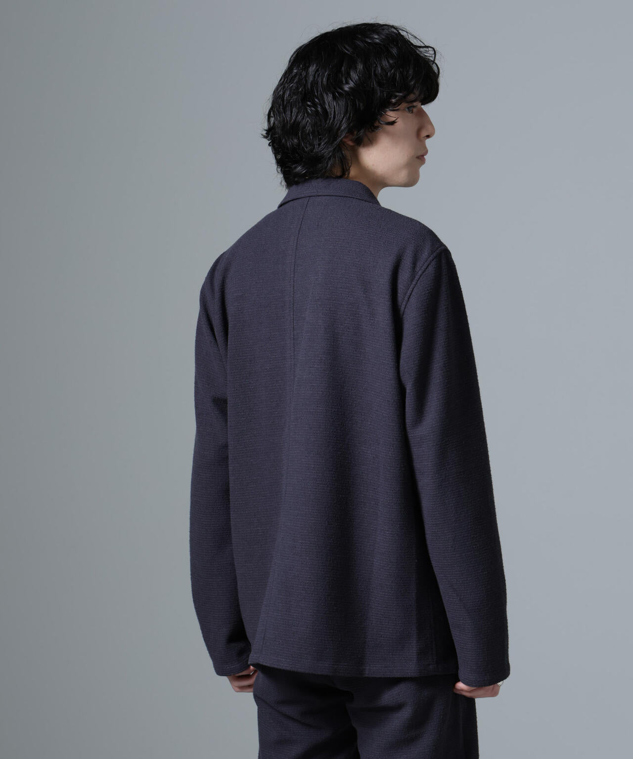 ストレッチメランジジャケット(セットアップ可)