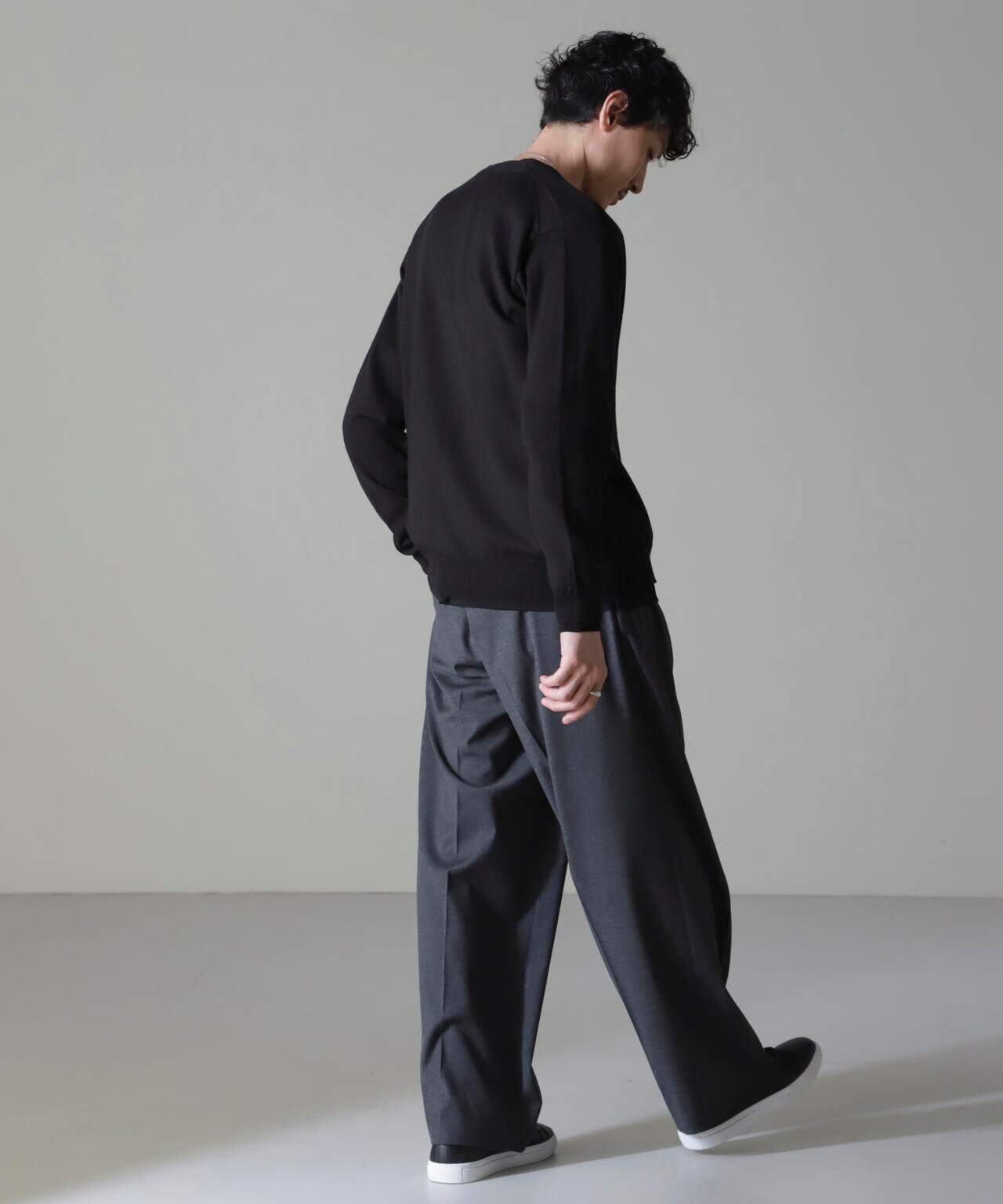 タスマニアミックスベーシックカーディガン