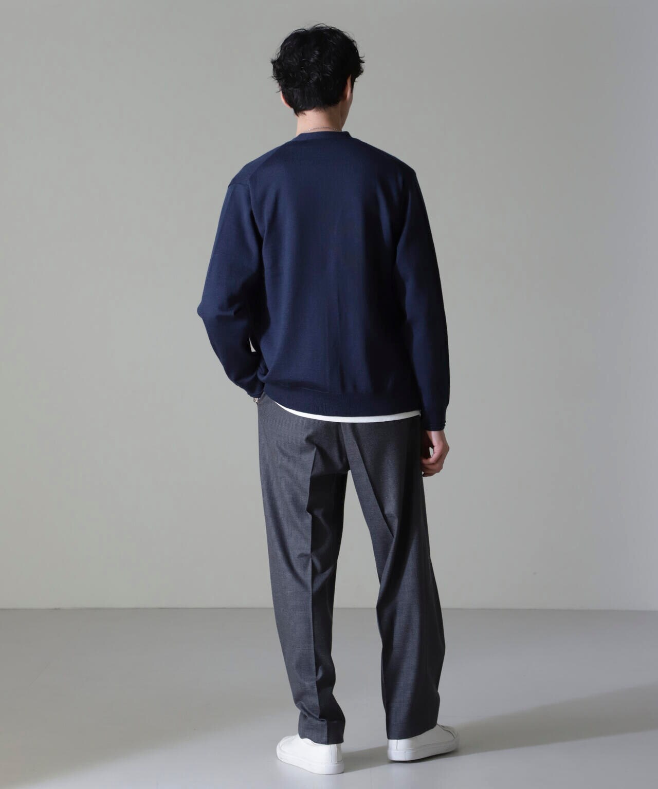 タスマニアミックスベーシックカーディガン