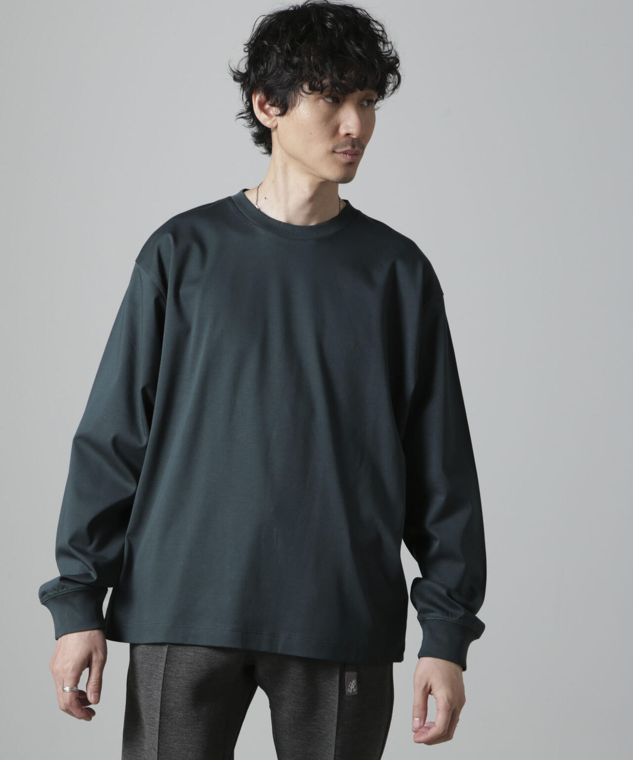 アンチスメル BIG クルーネックTシャツ 長袖