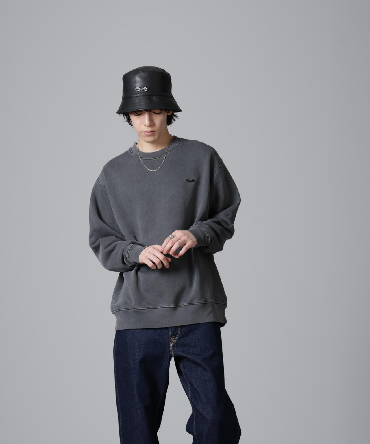 PENNEYS BLACK ピグメントスウェット