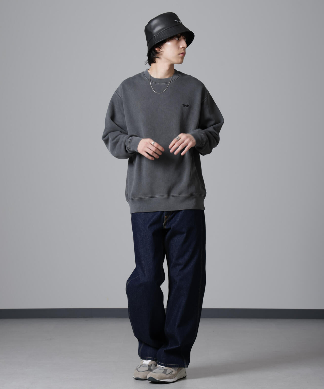 PENNEYS BLACK ピグメントスウェット
