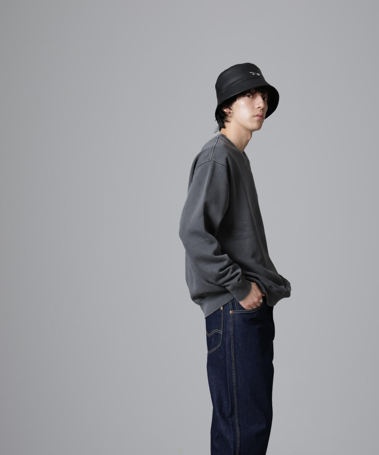 PENNEYS BLACK ピグメントスウェット