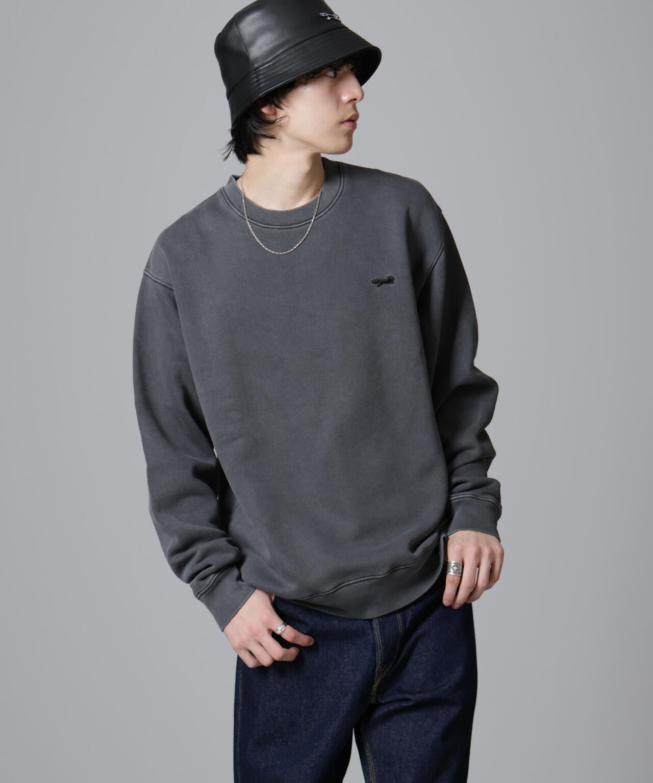 PENNEYS BLACK ピグメントスウェット