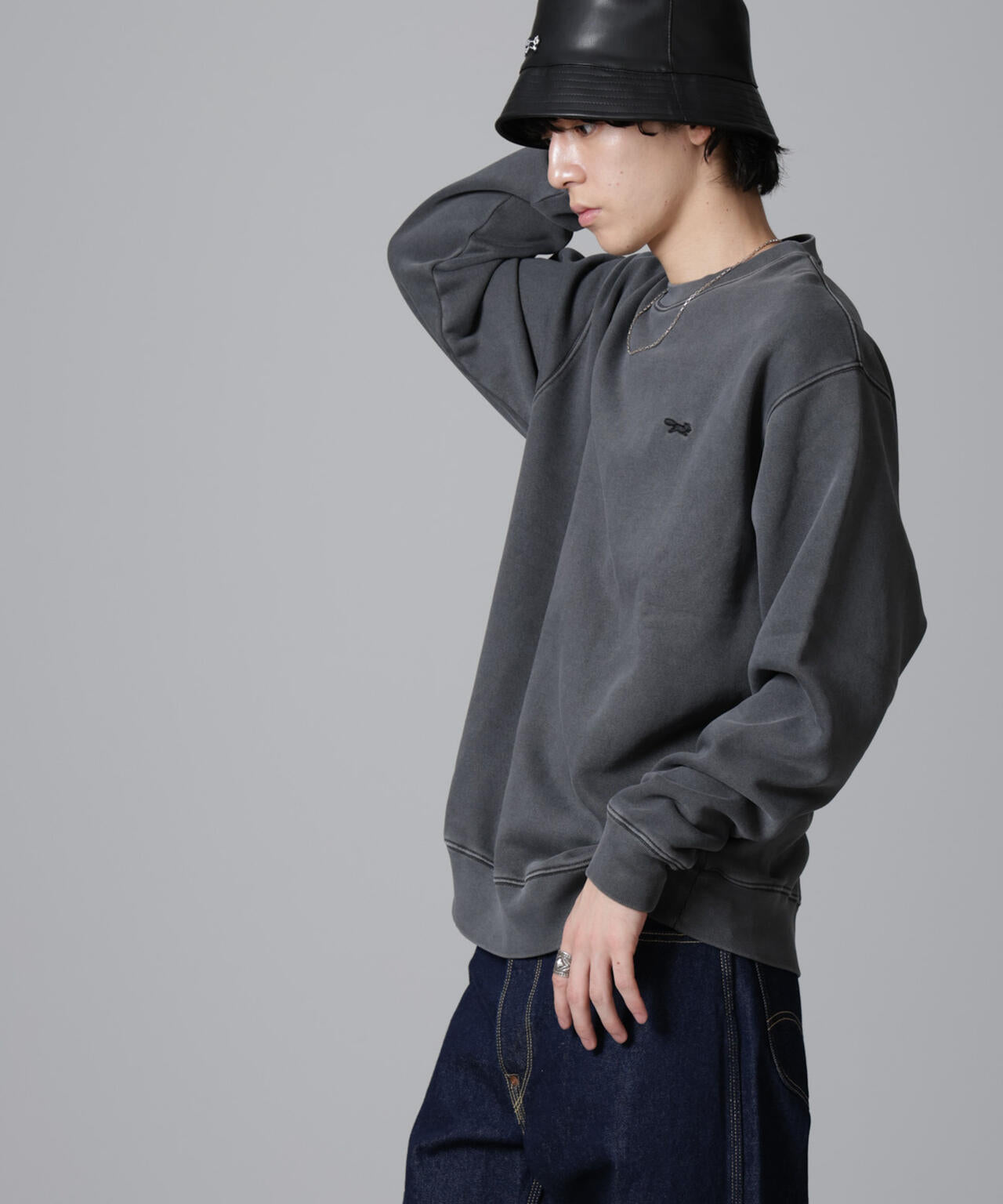PENNEYS BLACK ピグメントスウェット