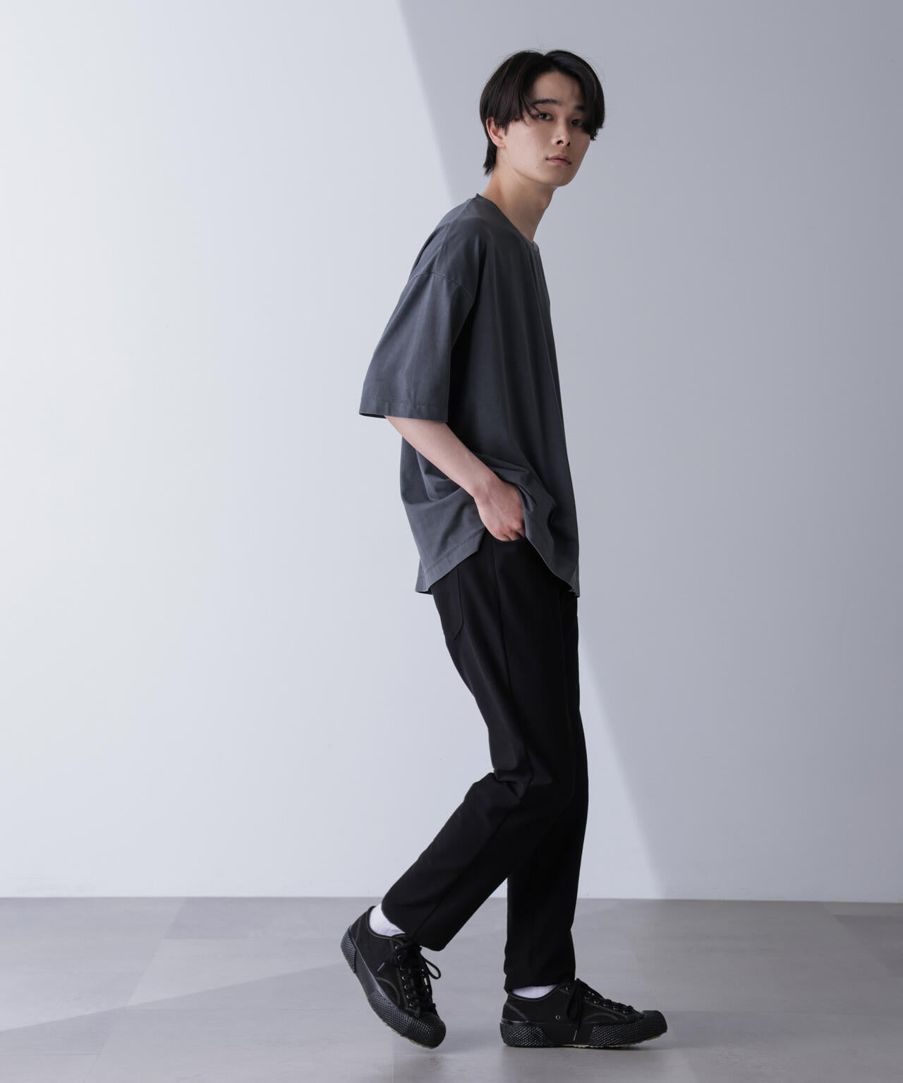 ピグメントビッグTシャツ 半袖