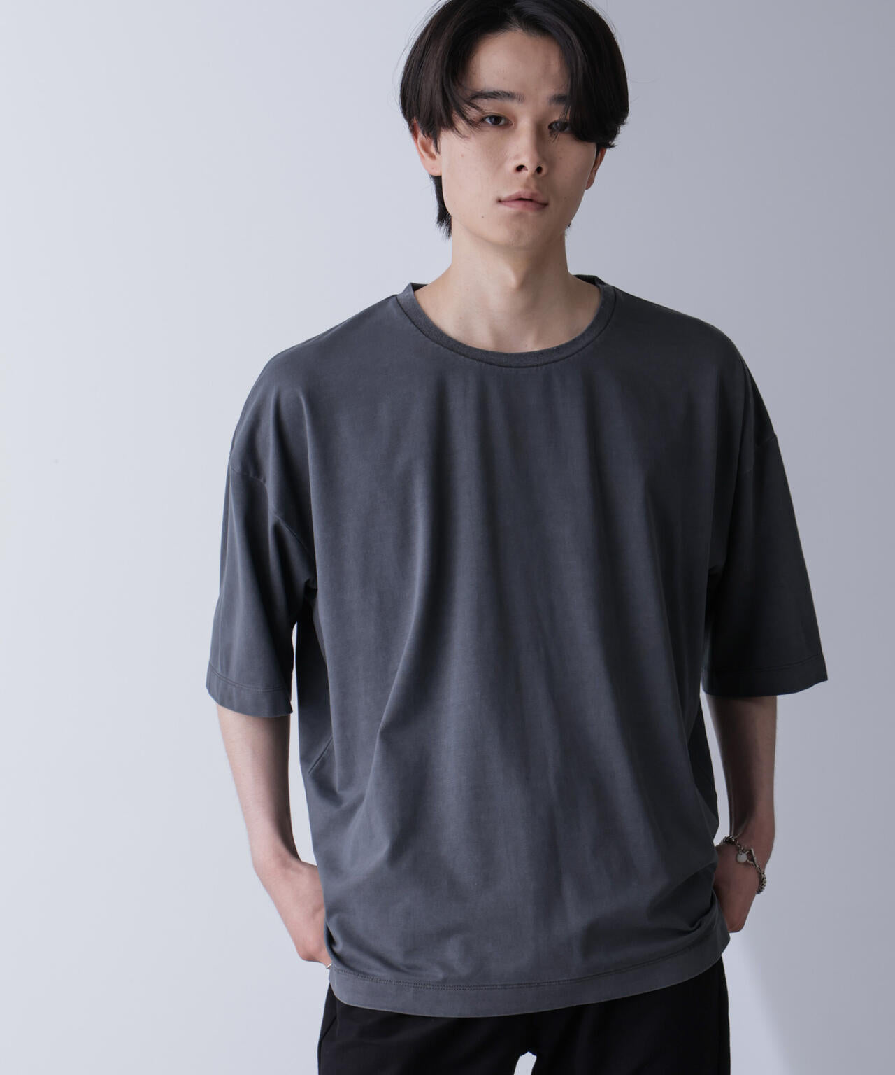 ピグメントビッグTシャツ 半袖