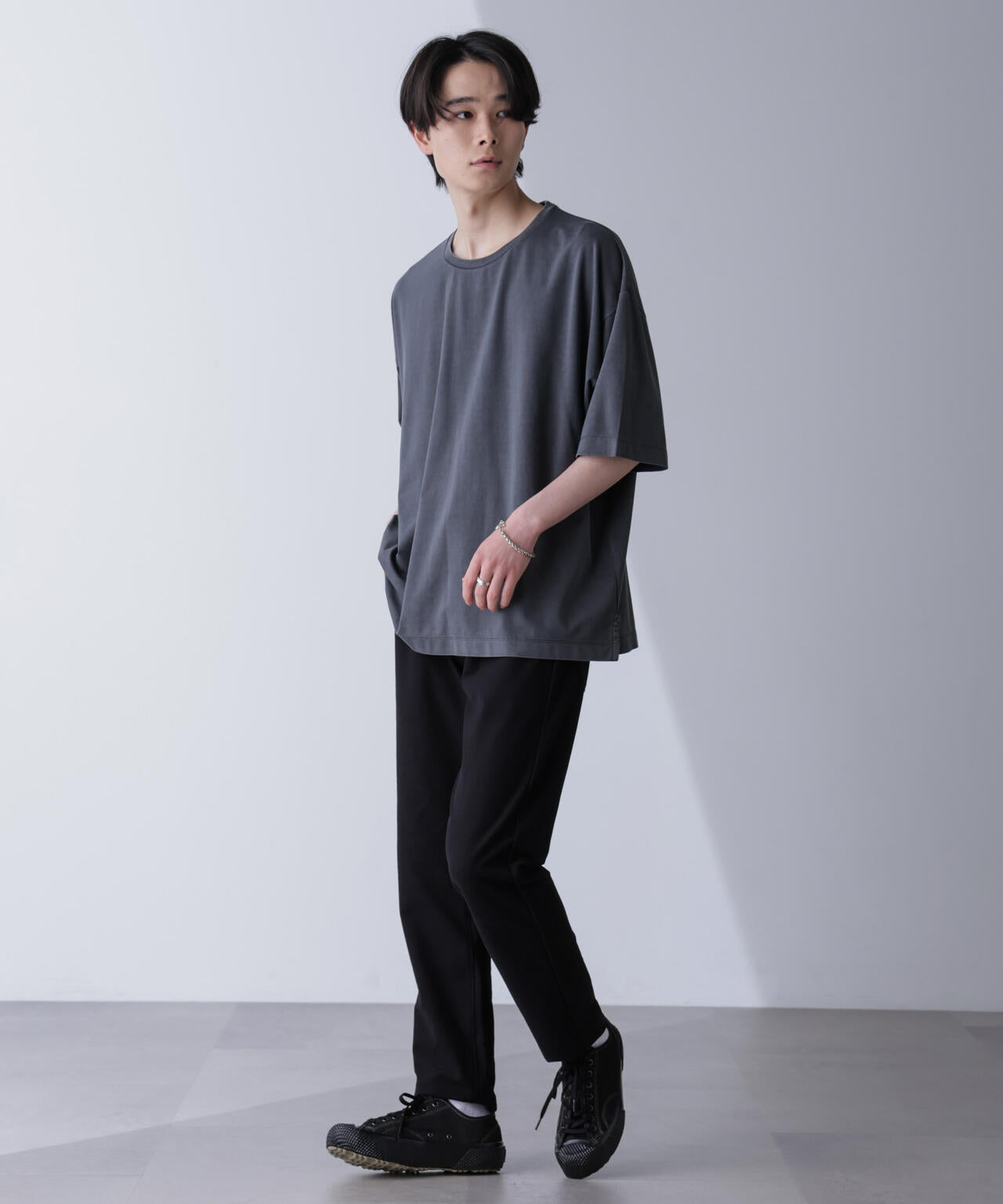 ピグメントビッグTシャツ 半袖