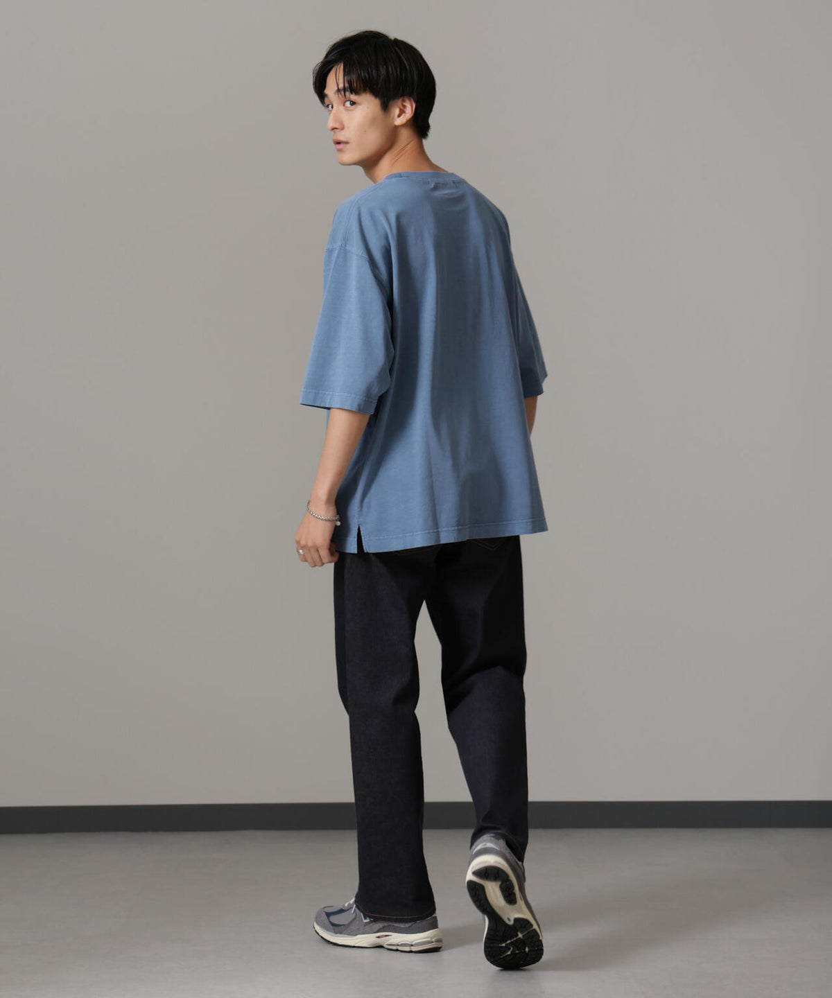 「NOT ALL」オーバーダイTシャツ 半袖