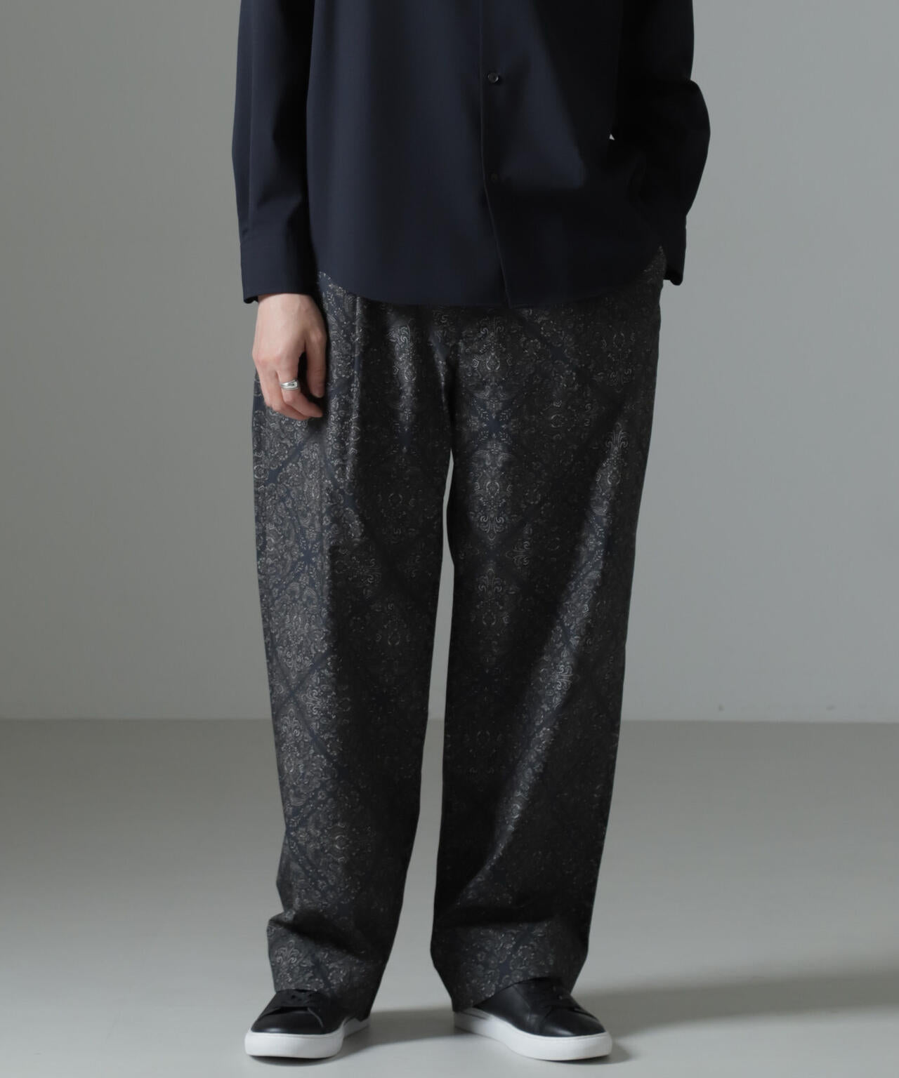 オリジナルパターンイージーパンツ