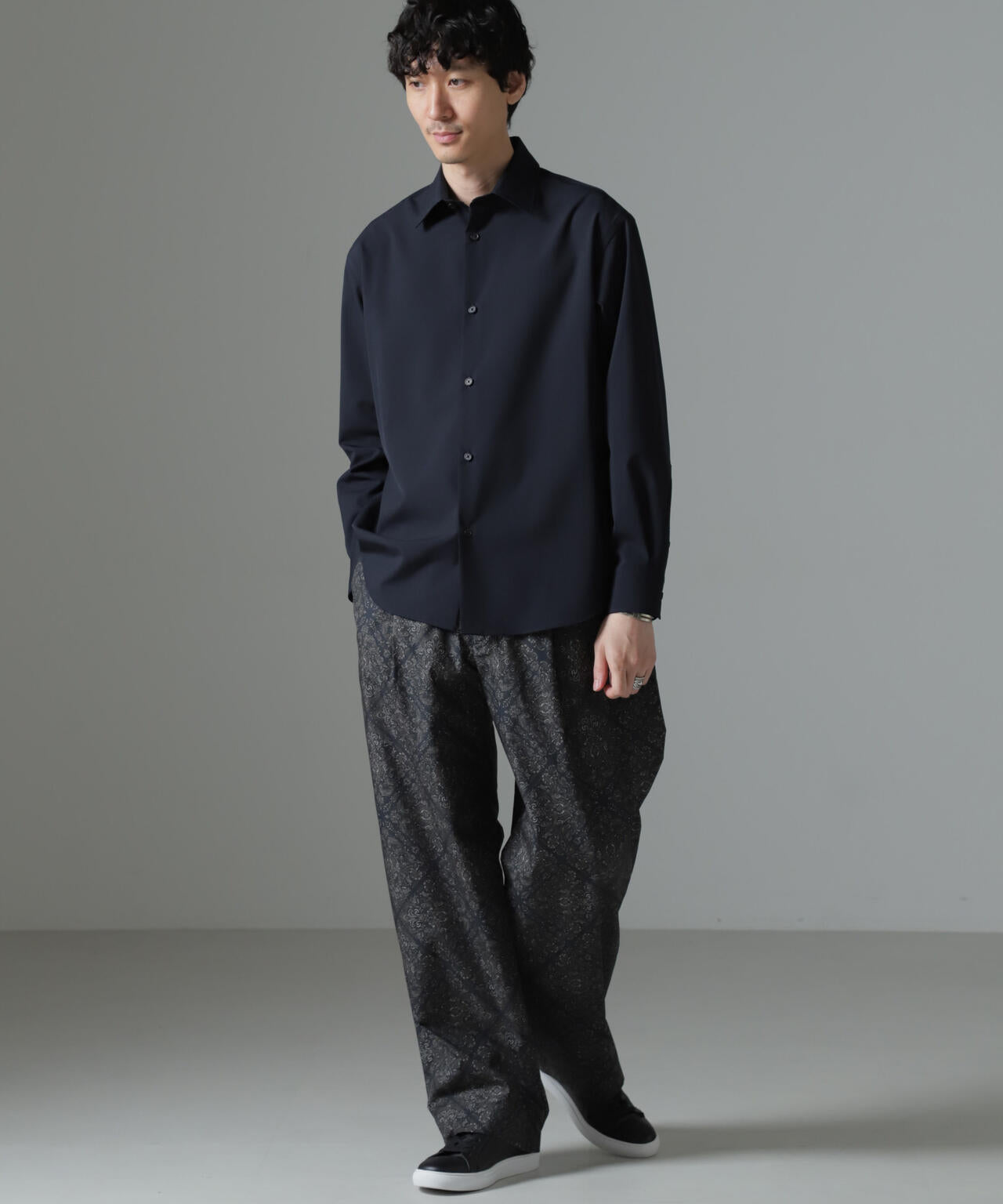 オリジナルパターンイージーパンツ