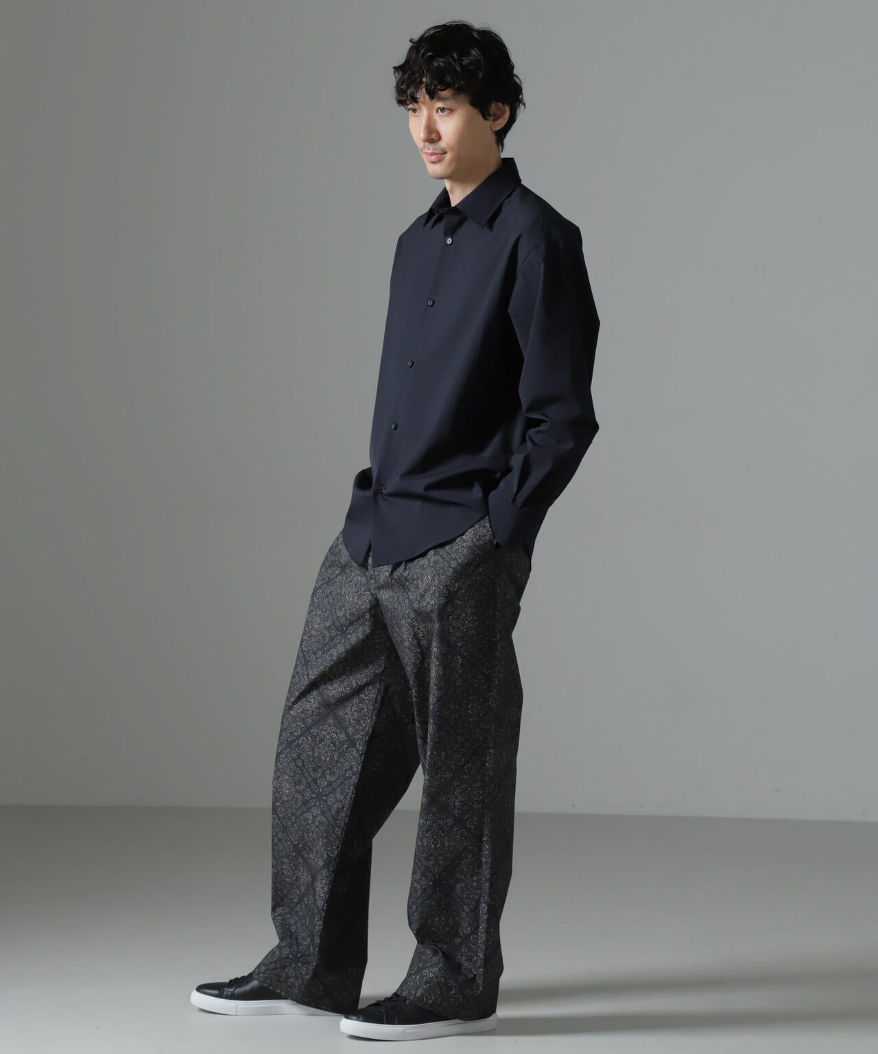 オリジナルパターンイージーパンツ